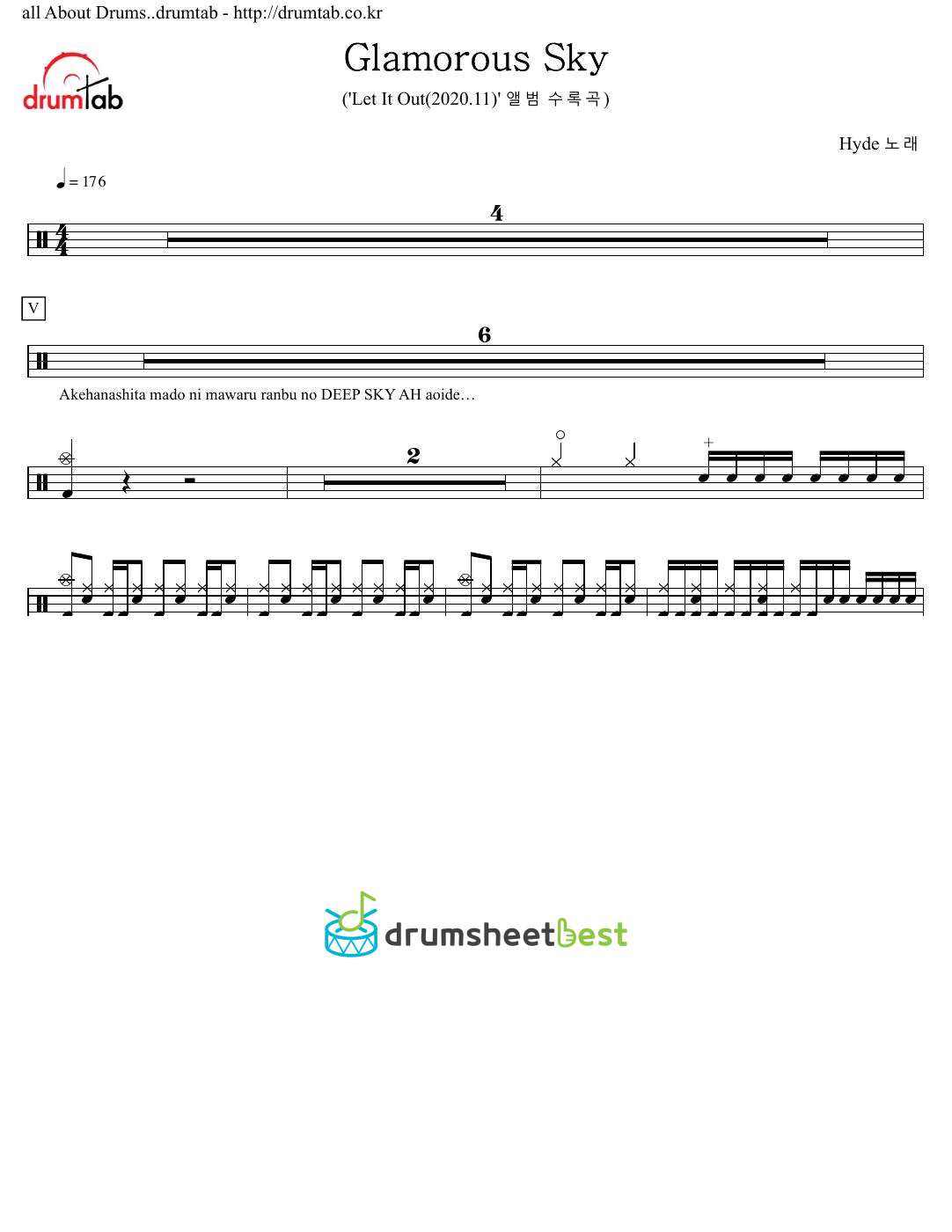 Glamorous Sky preview page 1