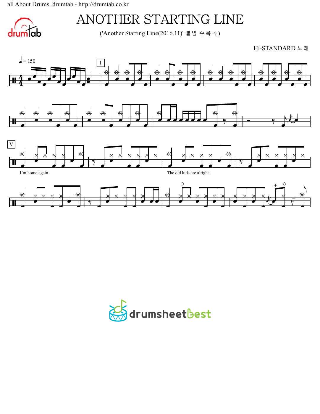 ANOTHER STARTING LINE preview page 1