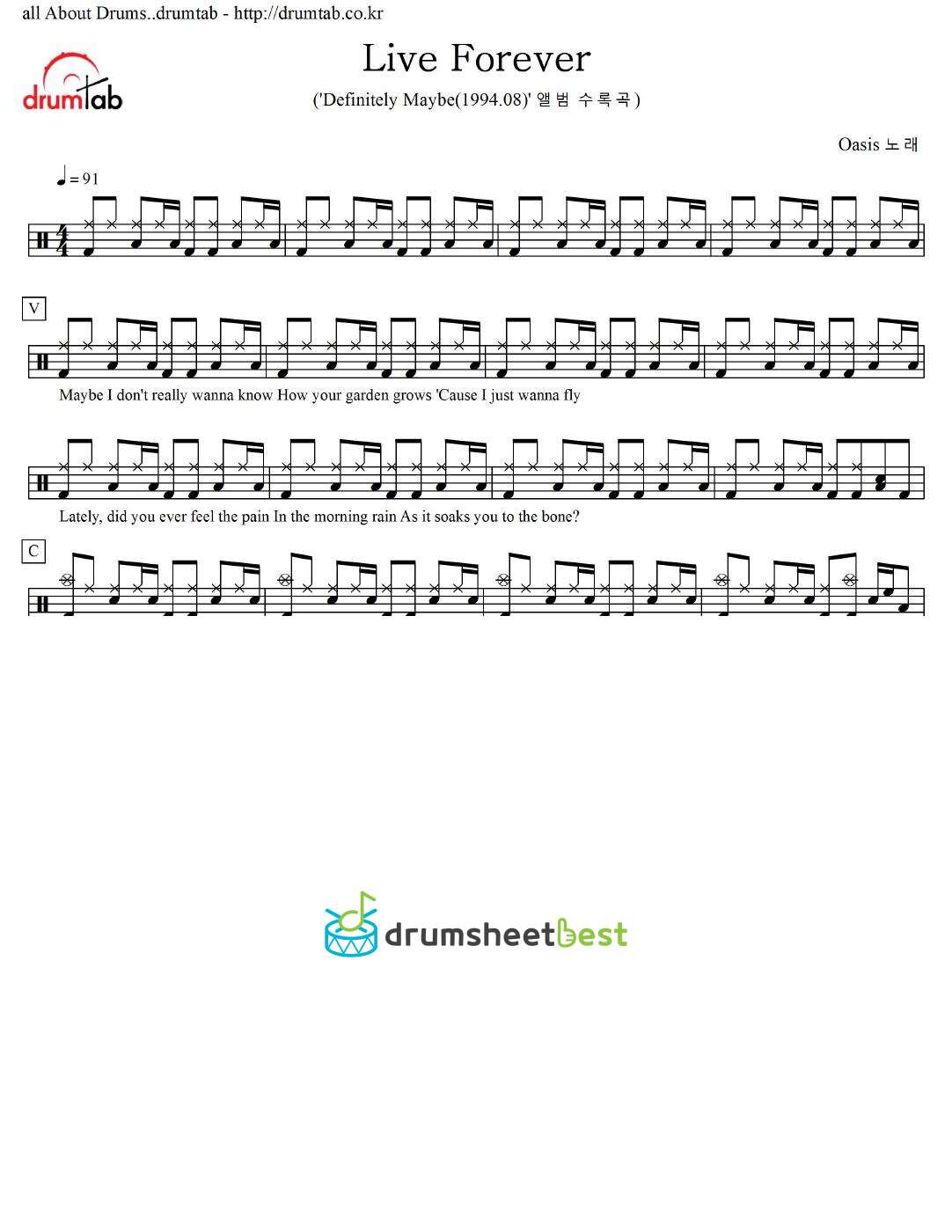 Live Forever preview page 1