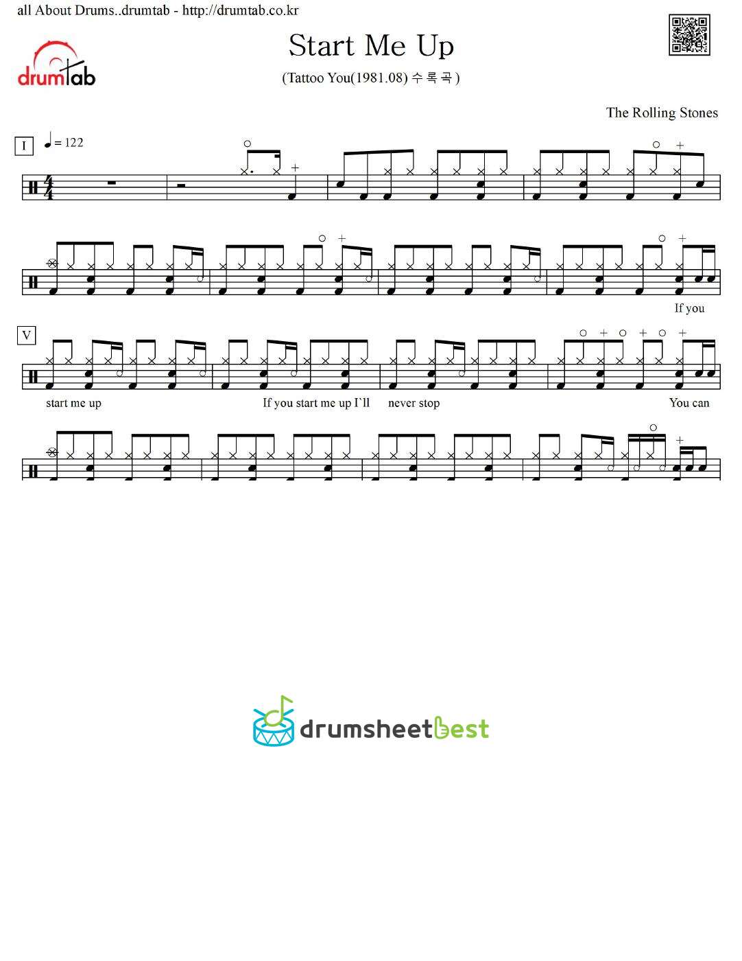 Start Me Up preview page 1