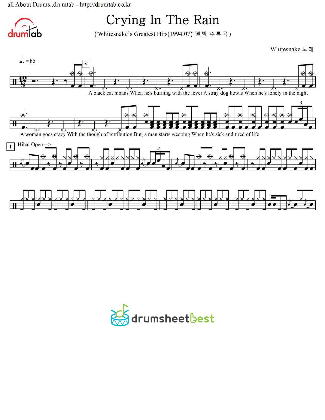 Crying In The Rain preview page 1