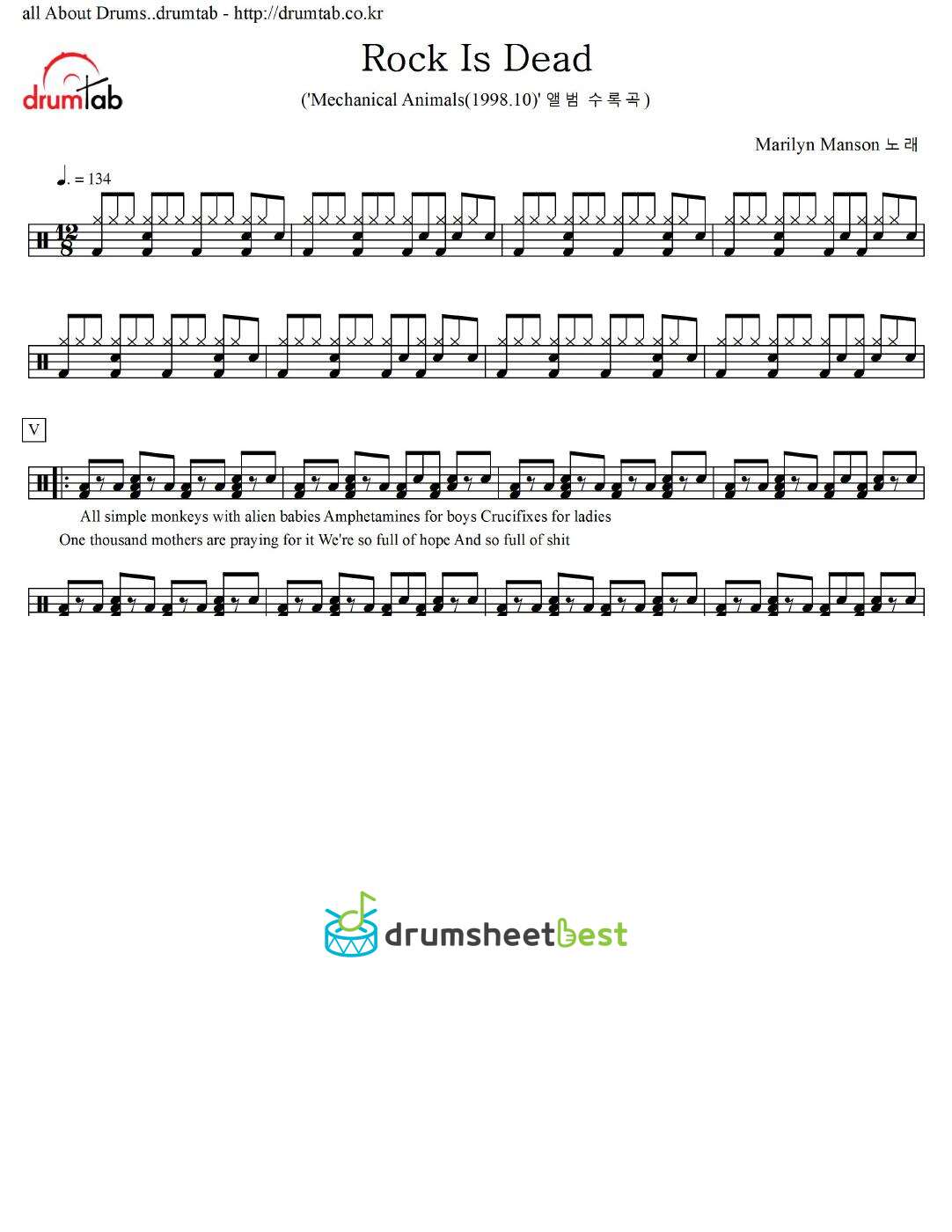 Rock Is Dead preview page 1