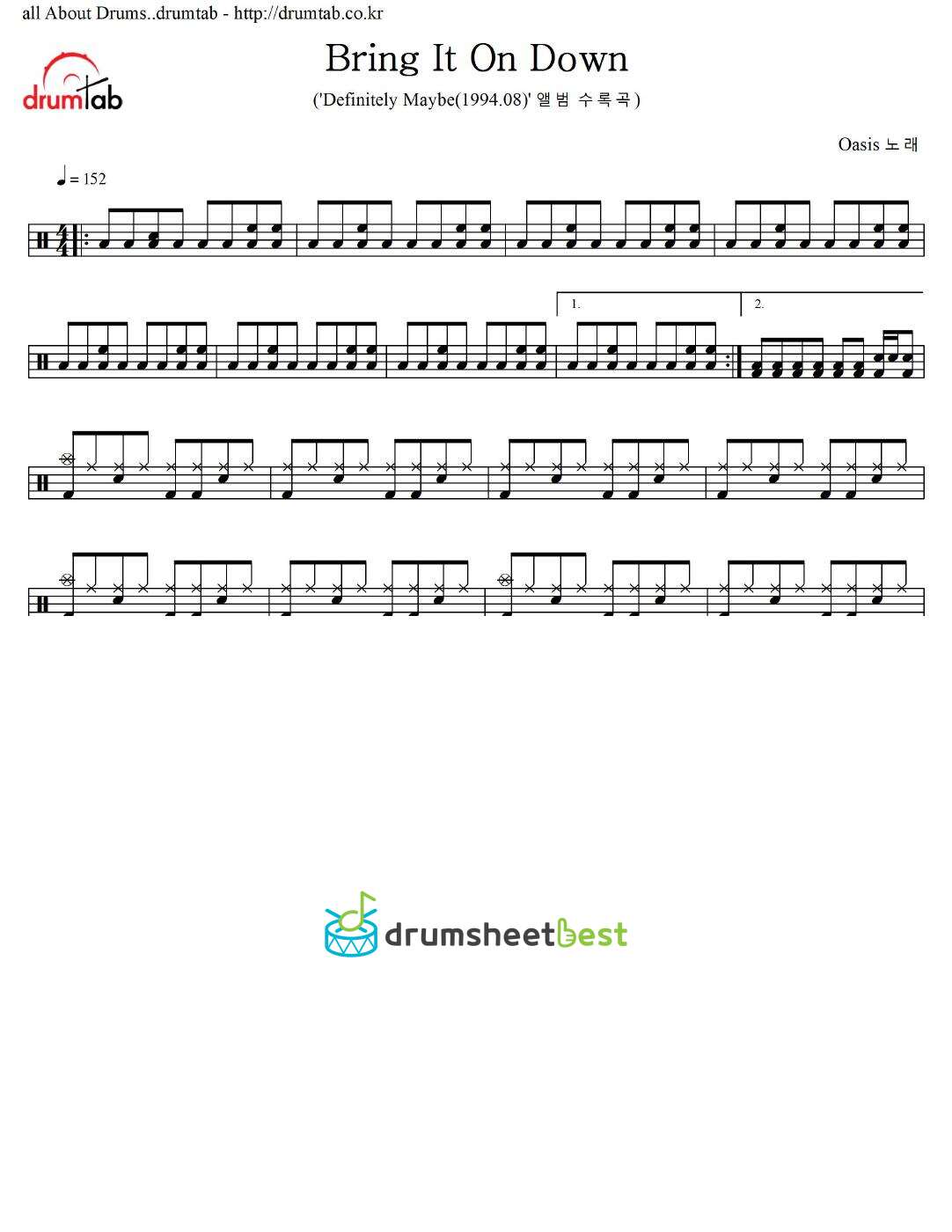 Bring It On Down preview page 1