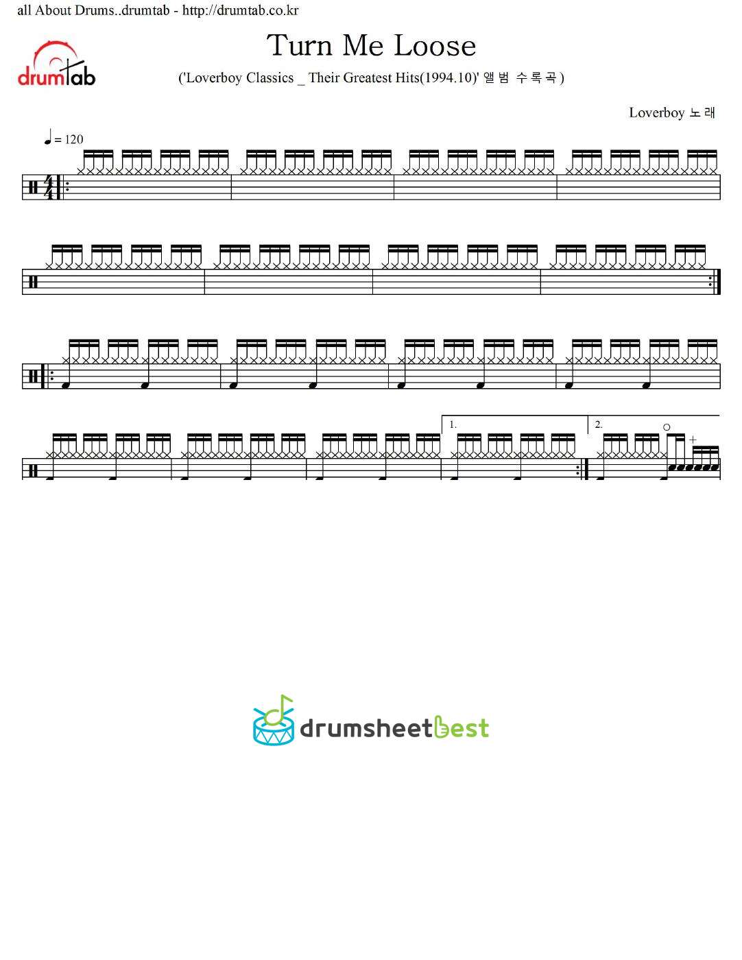 Turn Me Loose preview page 1