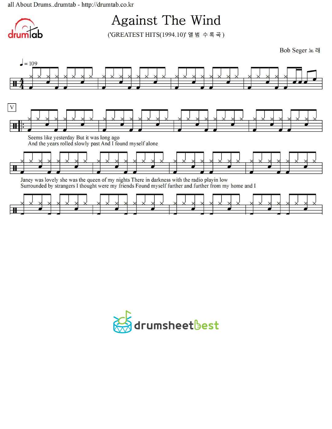 Against The Wind preview page 1