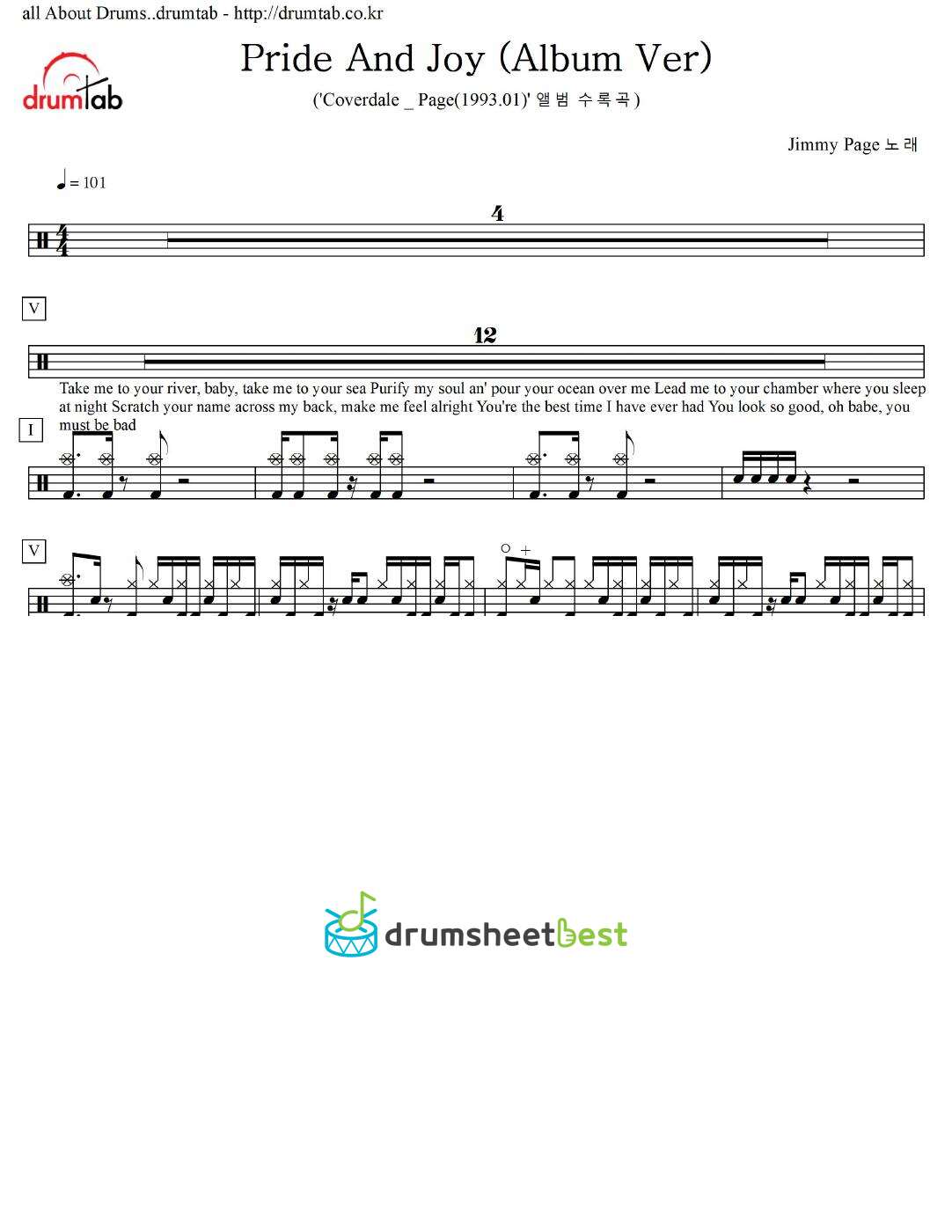 Pride And Joy (Album Ver) preview page 1