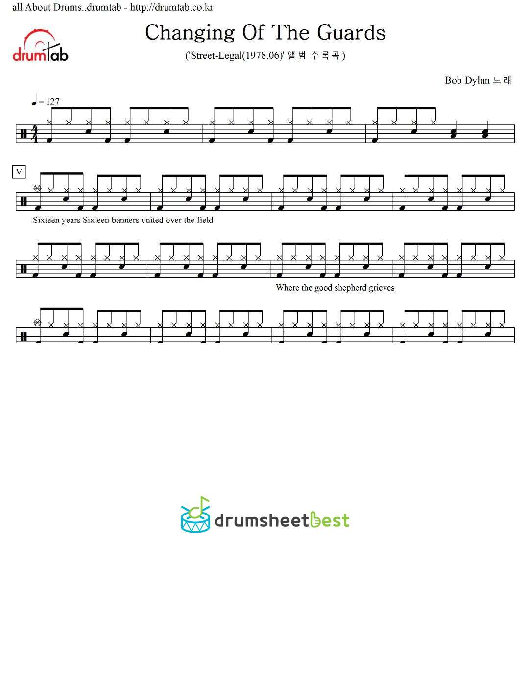 Changing Of The Guards preview page 1