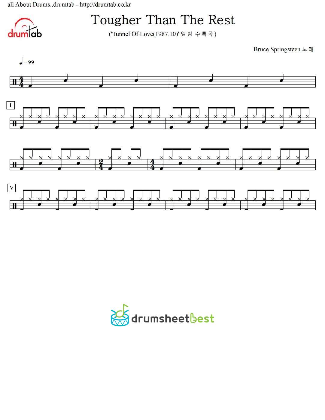 Tougher Than The Rest preview page 1