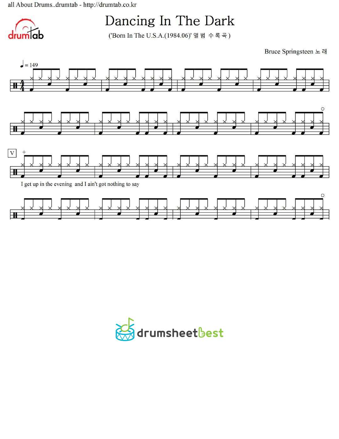 Dancing In The Dark preview page 1