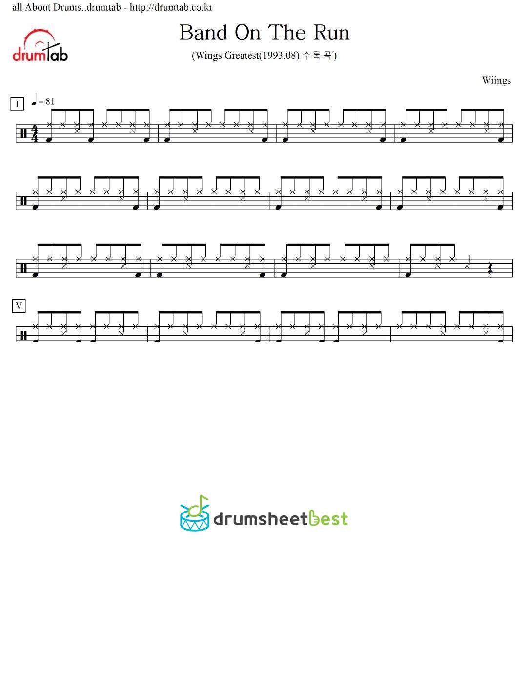 Band On The Run (1993 Digital Remaster) preview page 1