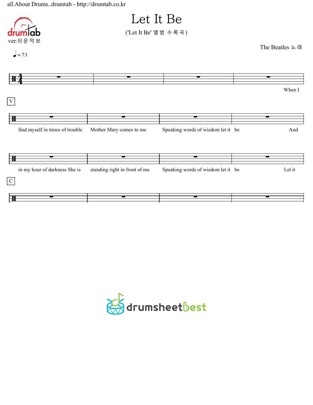 Let It Be preview page 1