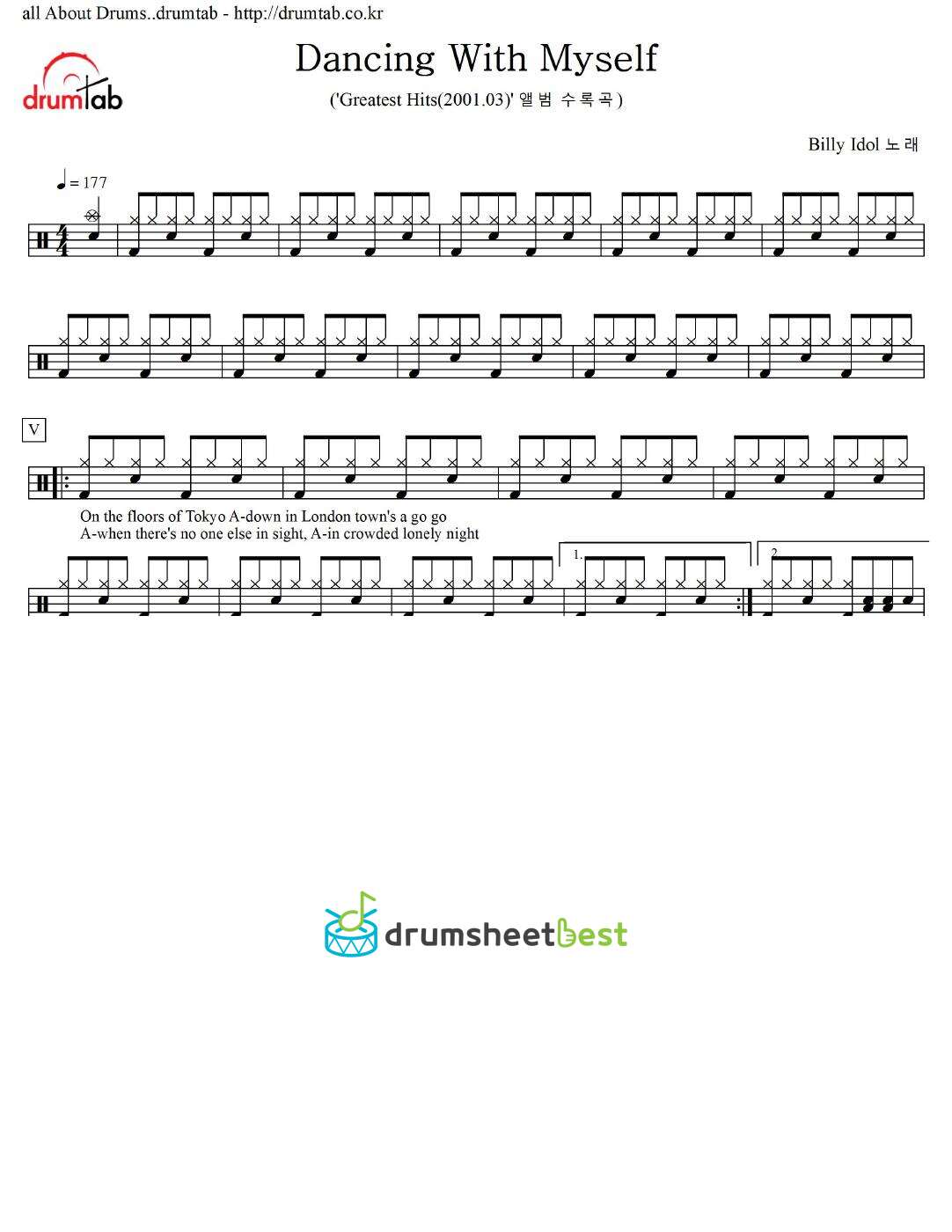 Dancing With Myself preview page 1