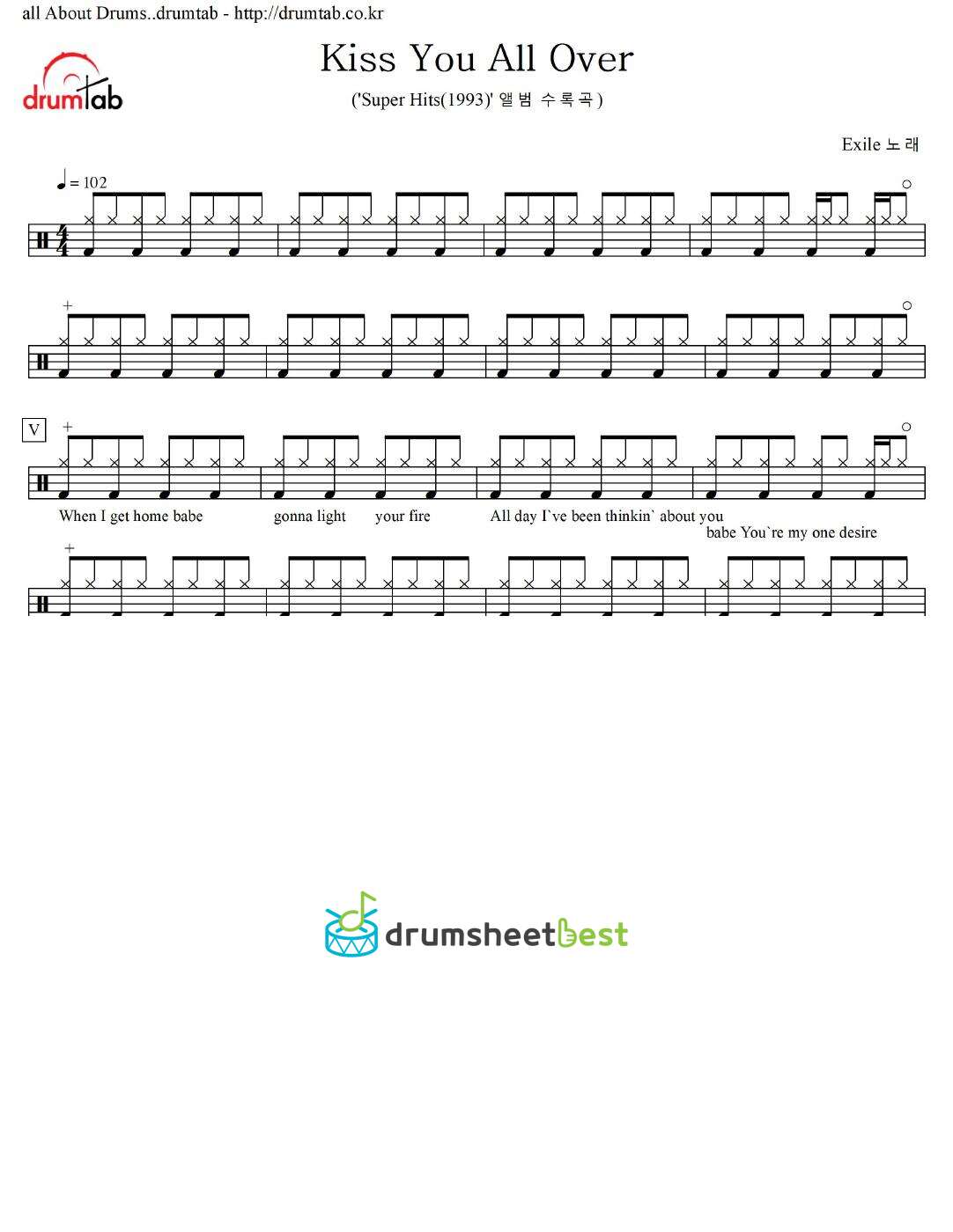 Kiss You All Over preview page 1