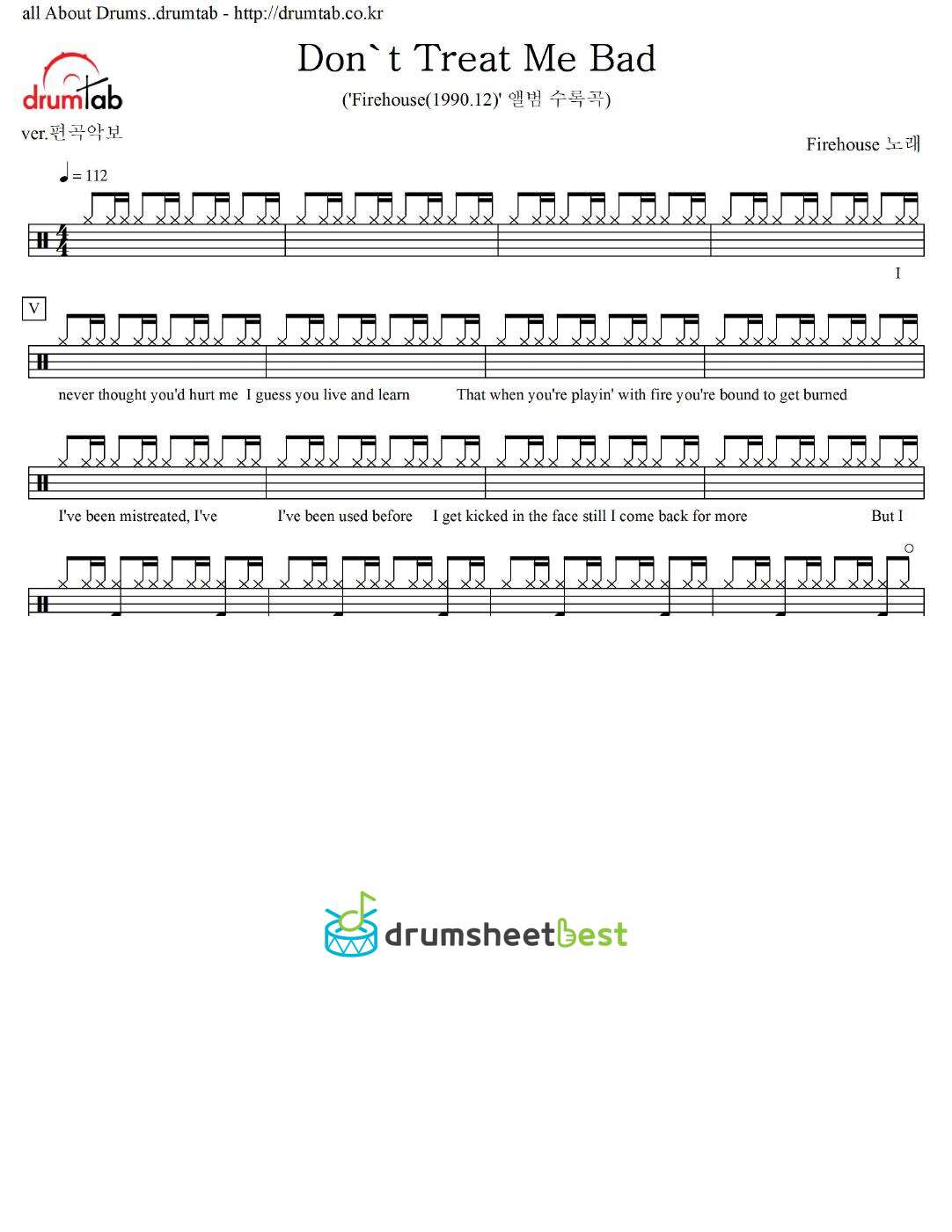 Don't Treat Me Bad preview page 1