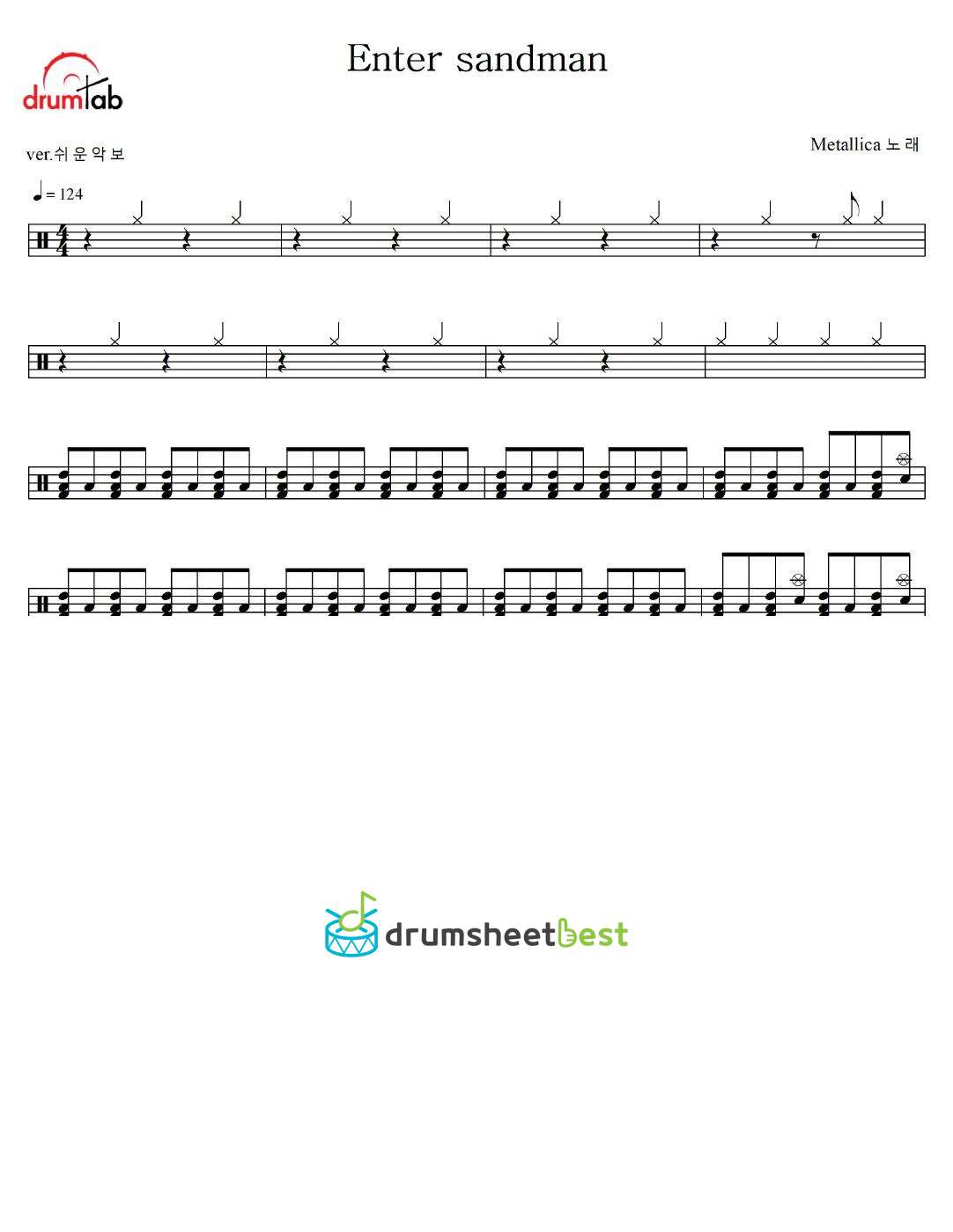 Enter Sandman preview page 1