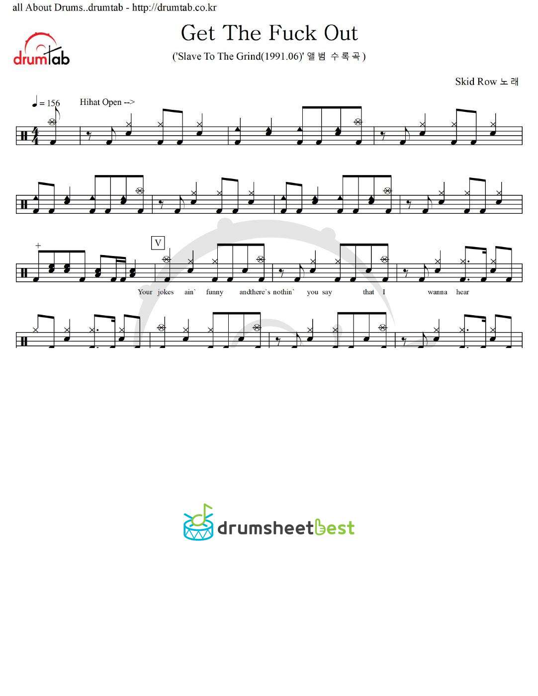 Get The Fuck Out preview page 1