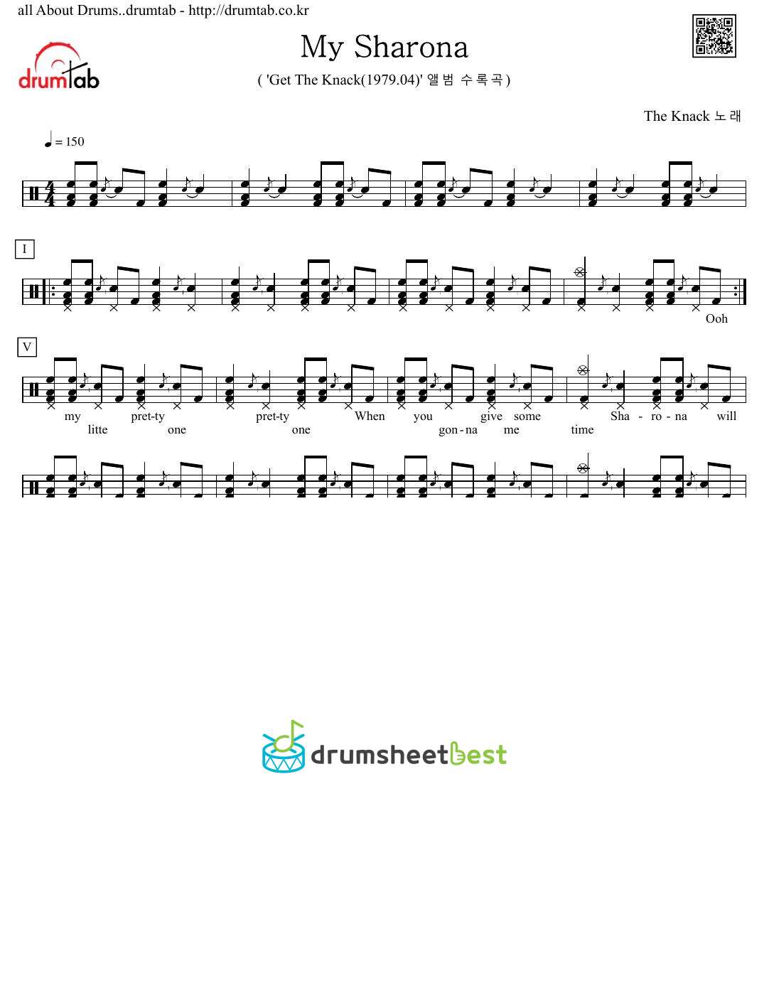 My Sharona preview page 1