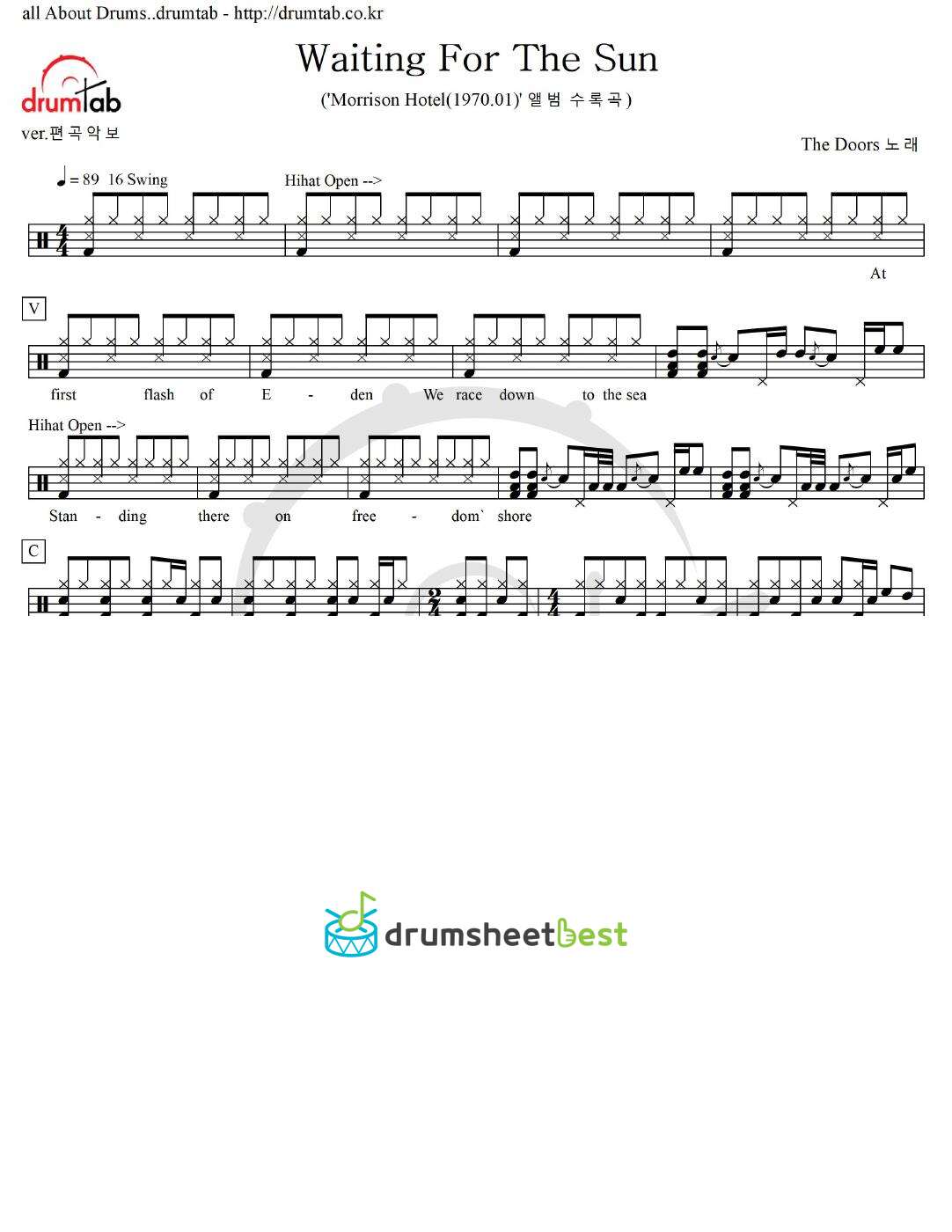 Waiting For The Sun preview page 1