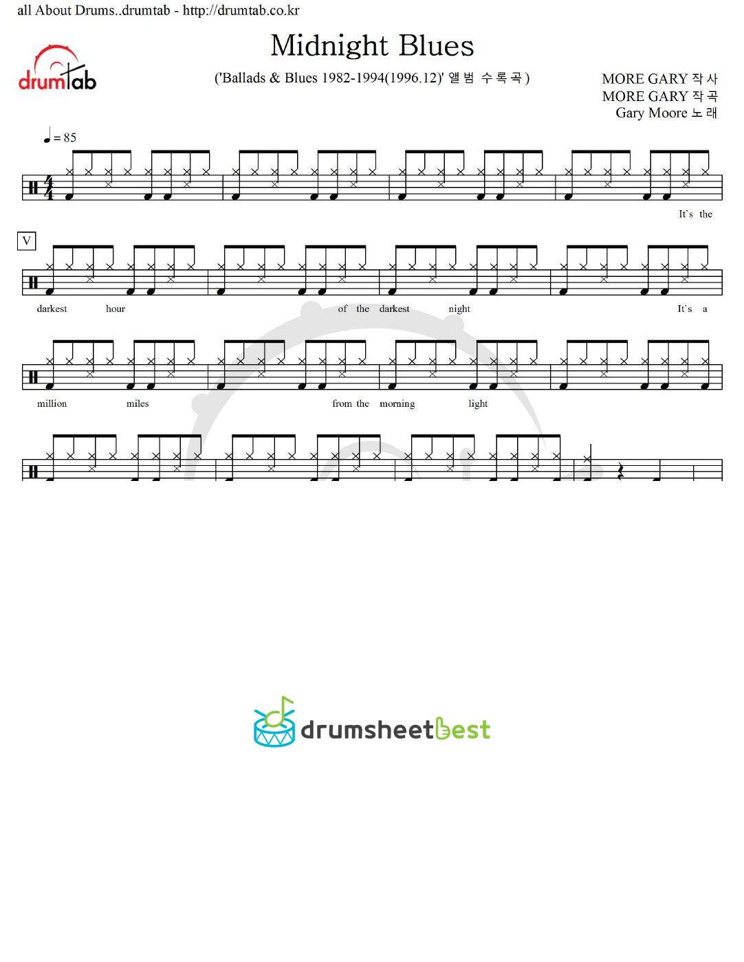 Midnight Blues preview page 1