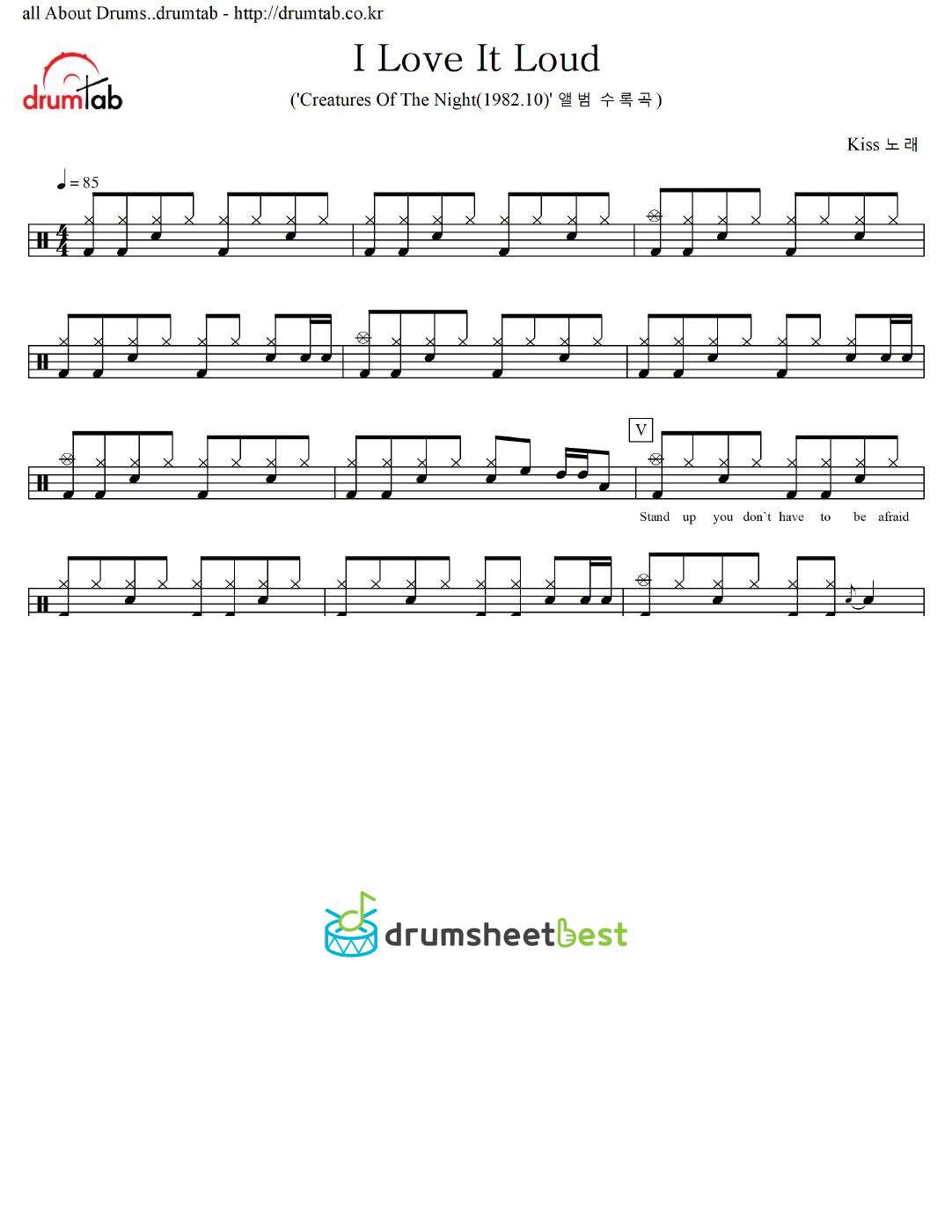 I Love It Loud preview page 1