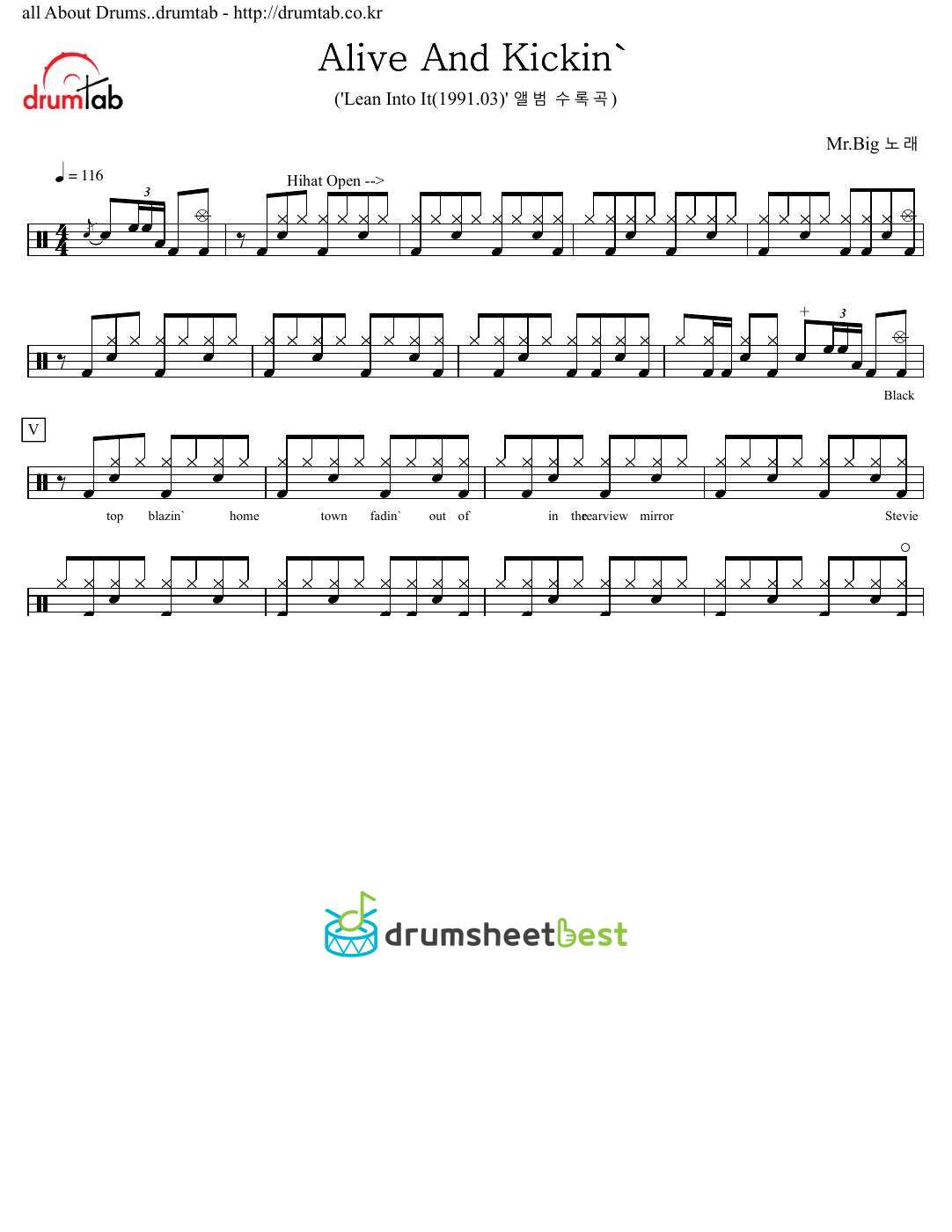 Alive And Kickin' preview page 1