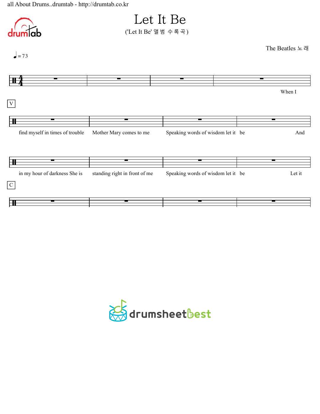 Let It Be preview page 1