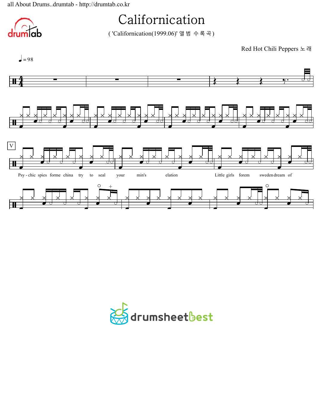 Californication preview page 1