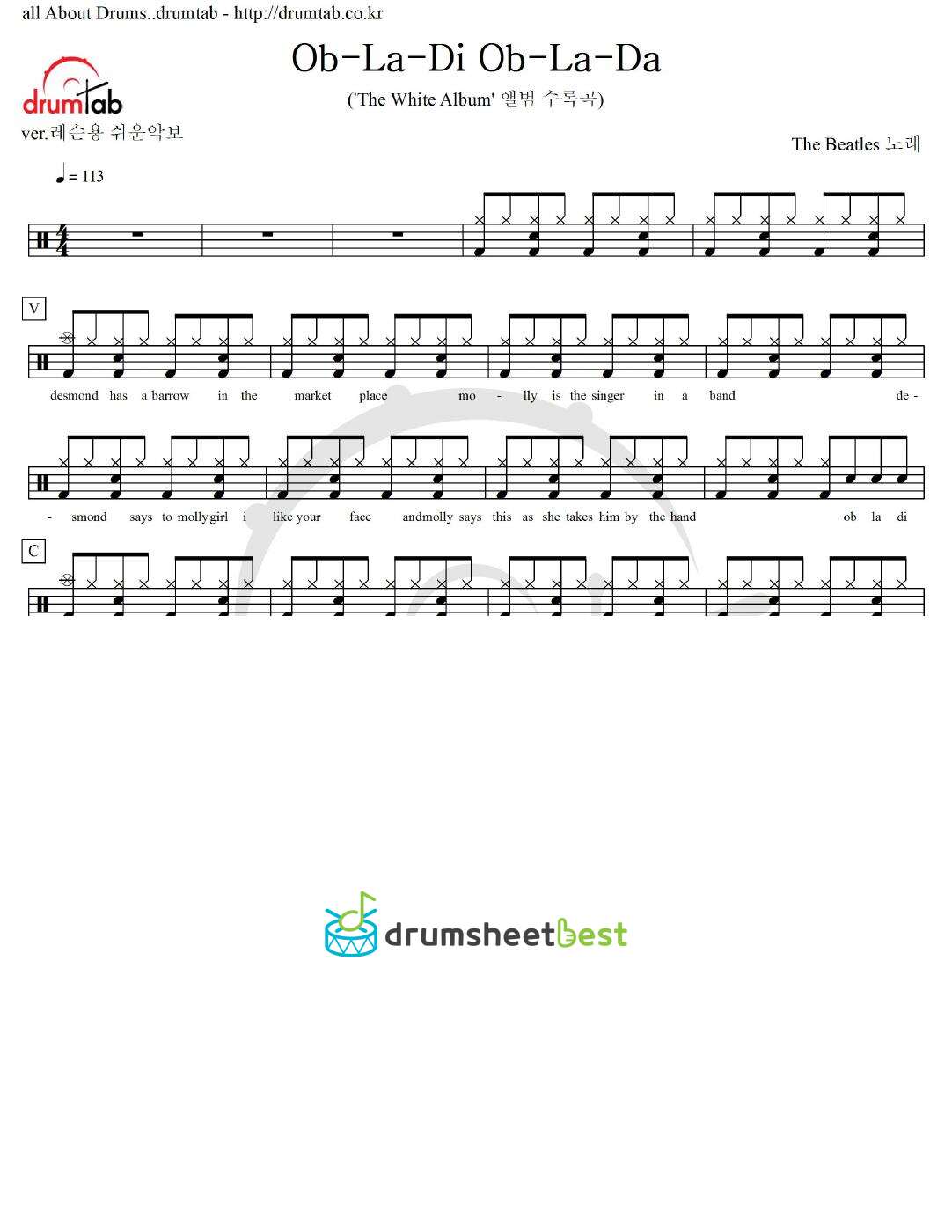 Ob-La-Di Ob-La-Da preview page 1