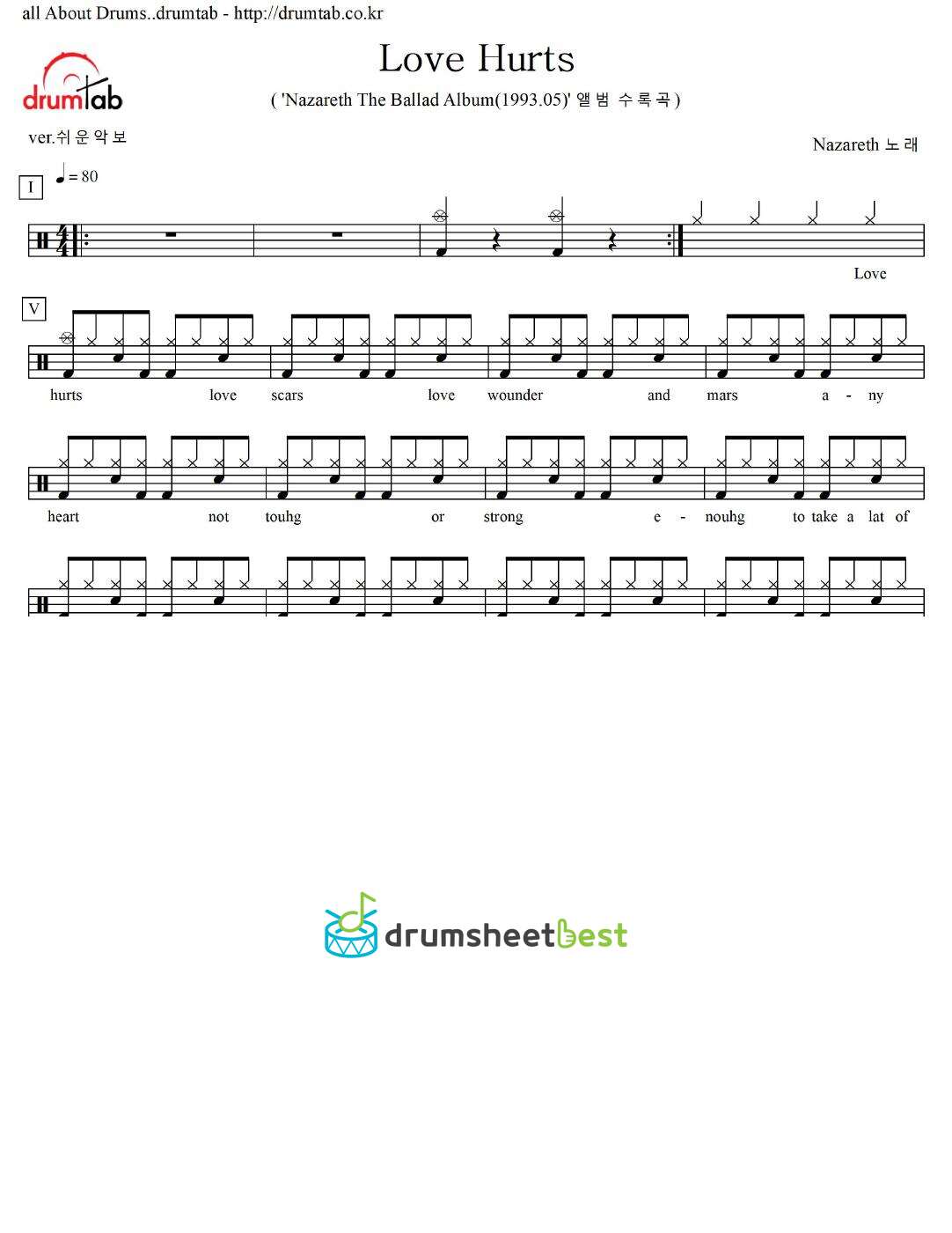 Love Hurts preview page 1