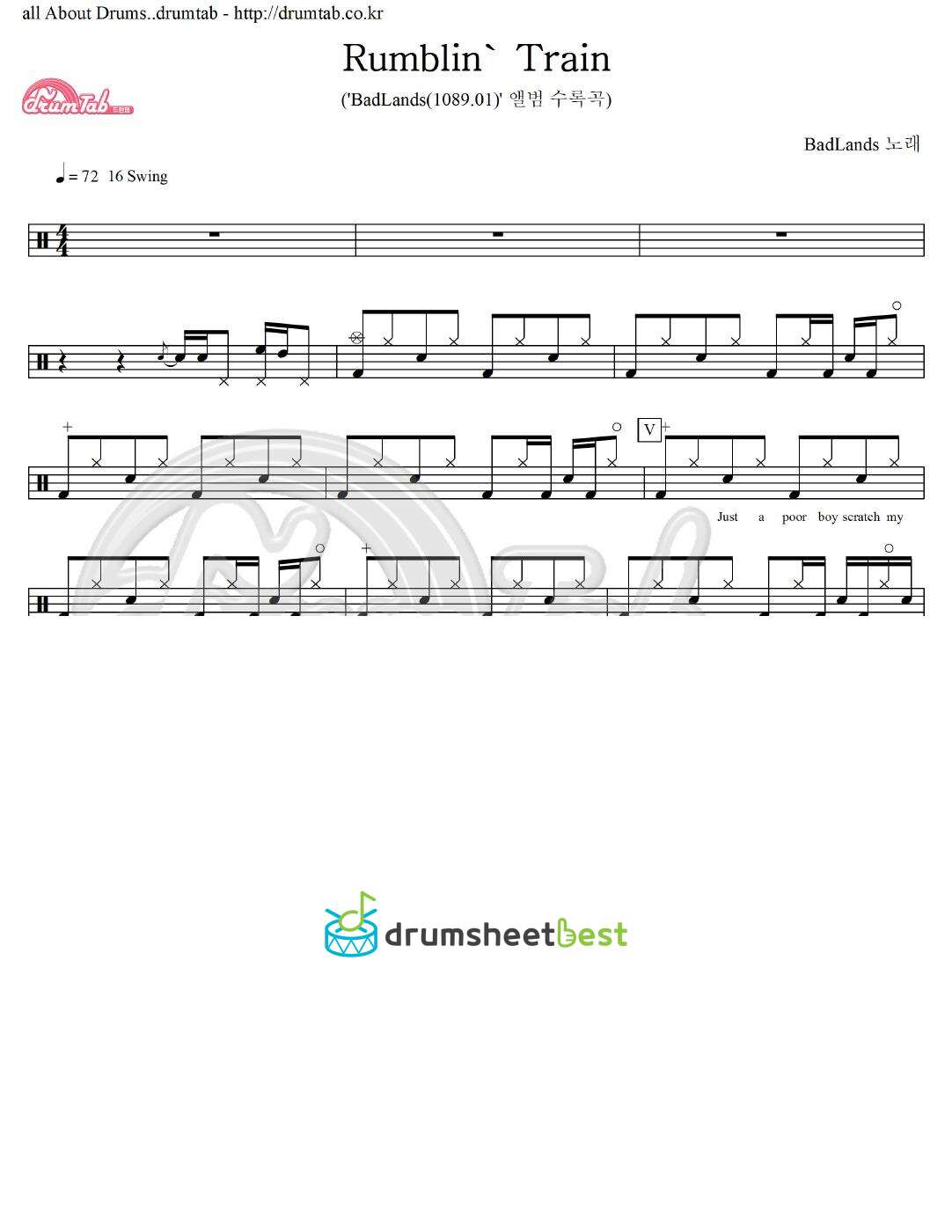 Rumblin' Train preview page 1