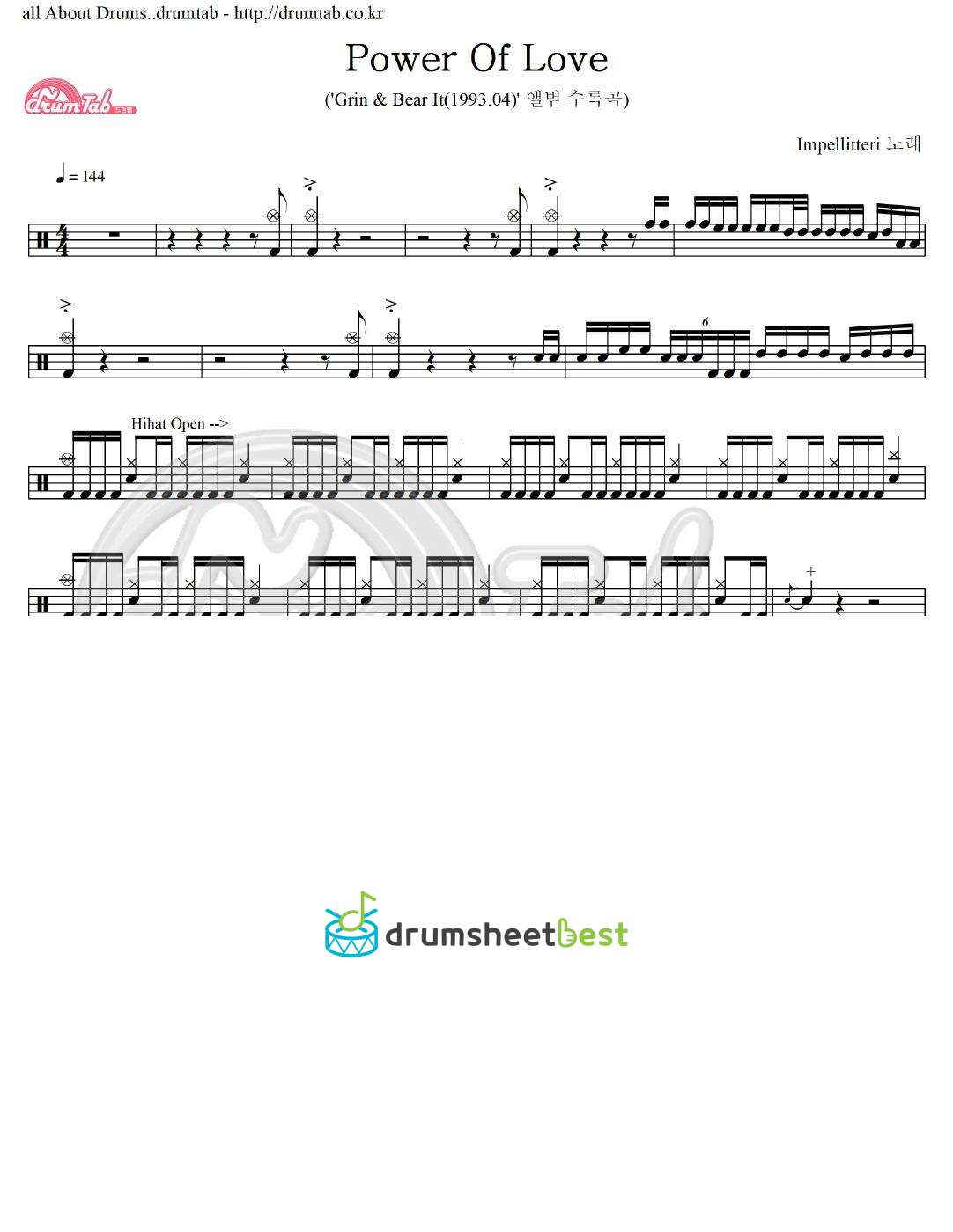 Power Of Love preview page 1