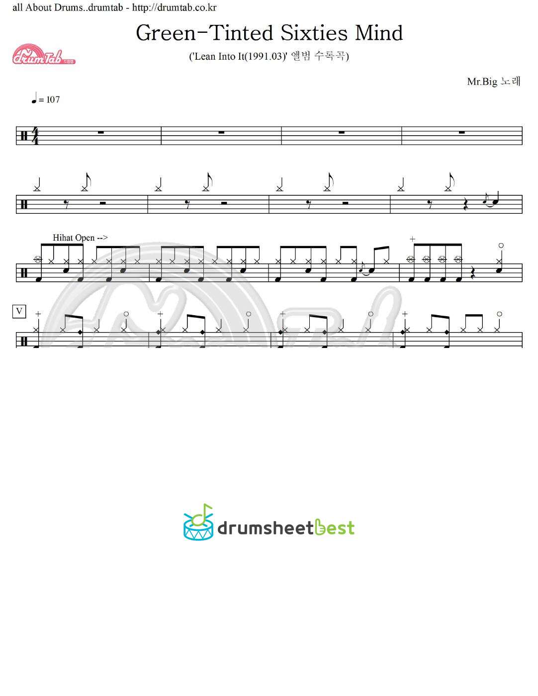 Green-Tinted Sixties Mind preview page 1