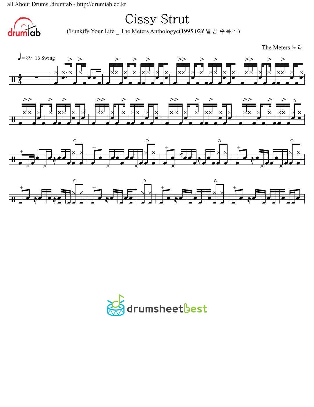 Cissy Strut preview page 1