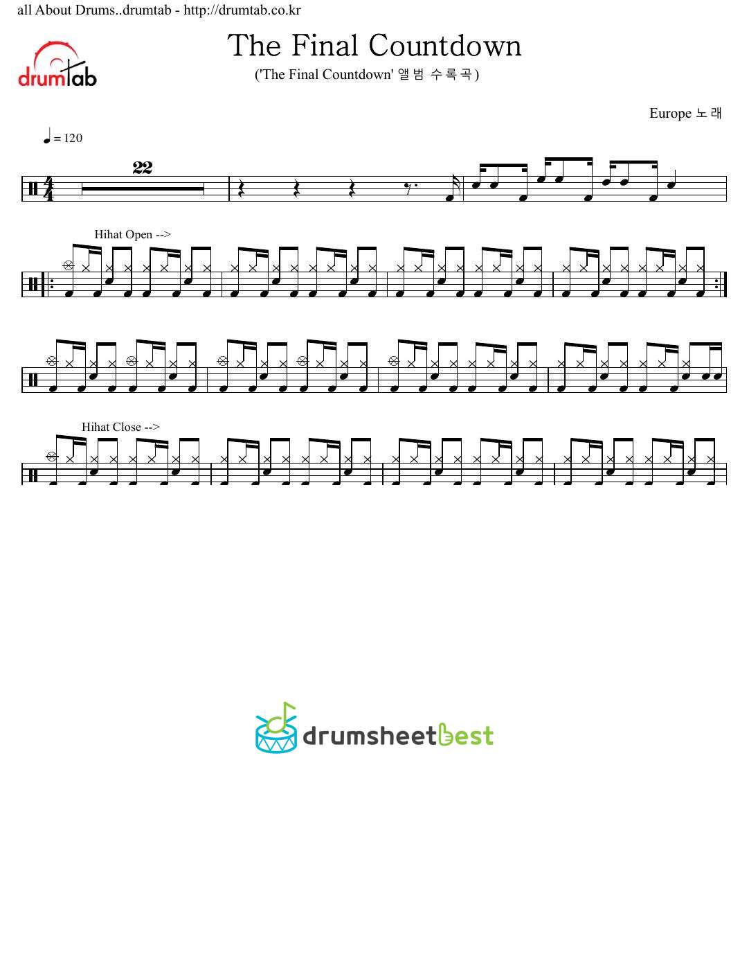 The Final Countdown preview page 1