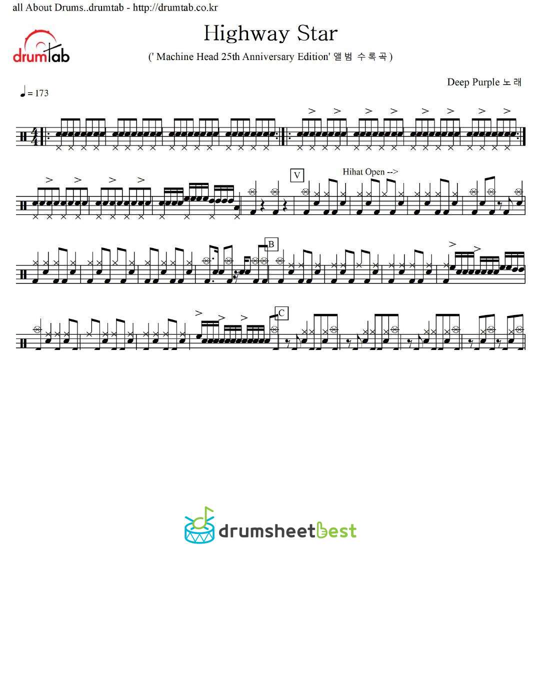 Highway Star preview page 1