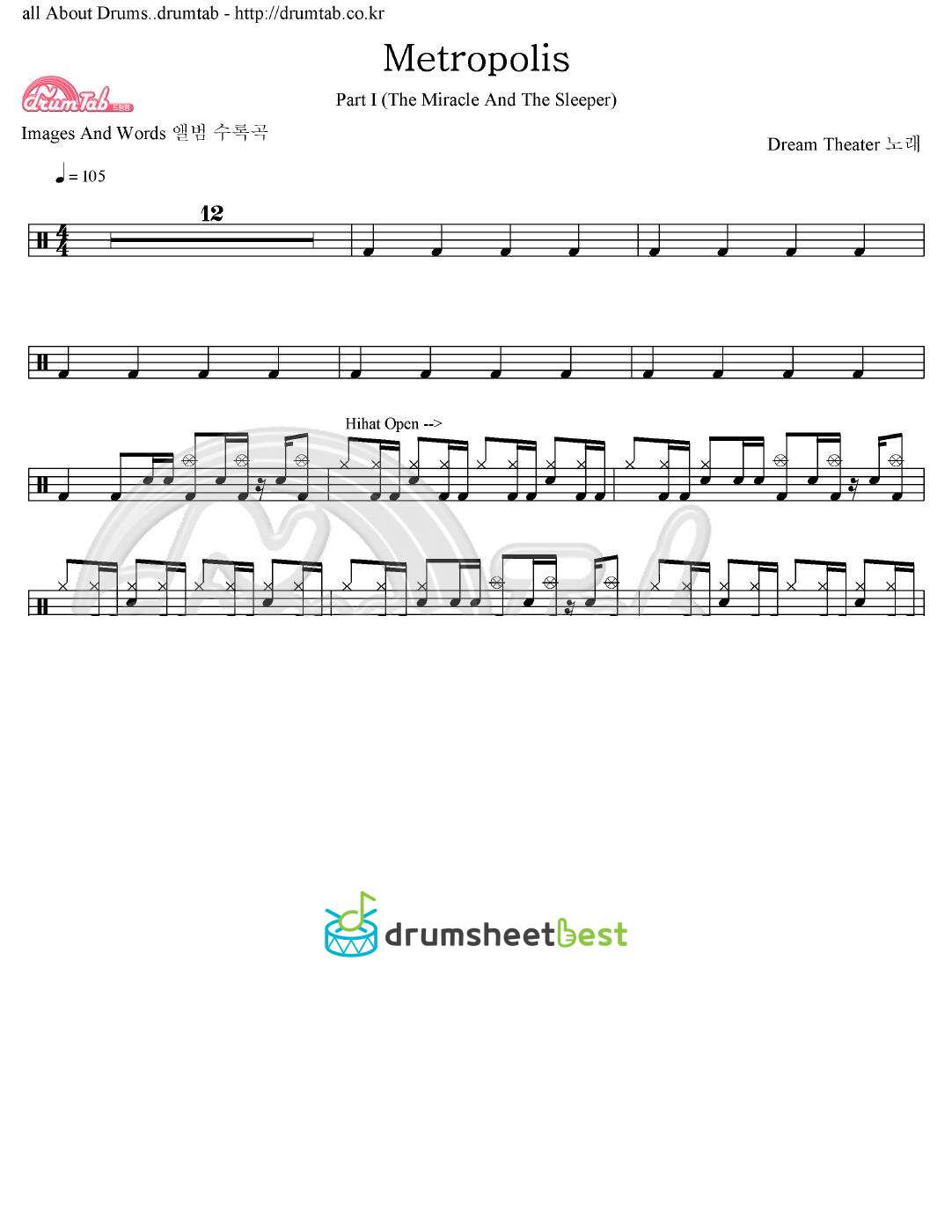 Metropolis - Part I (The Miracle And The Sleeper) preview page 1