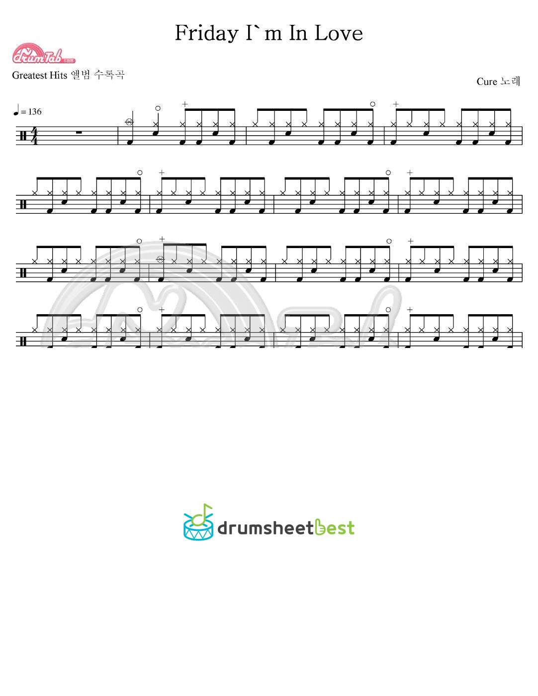 Friday I'm In Love preview page 1