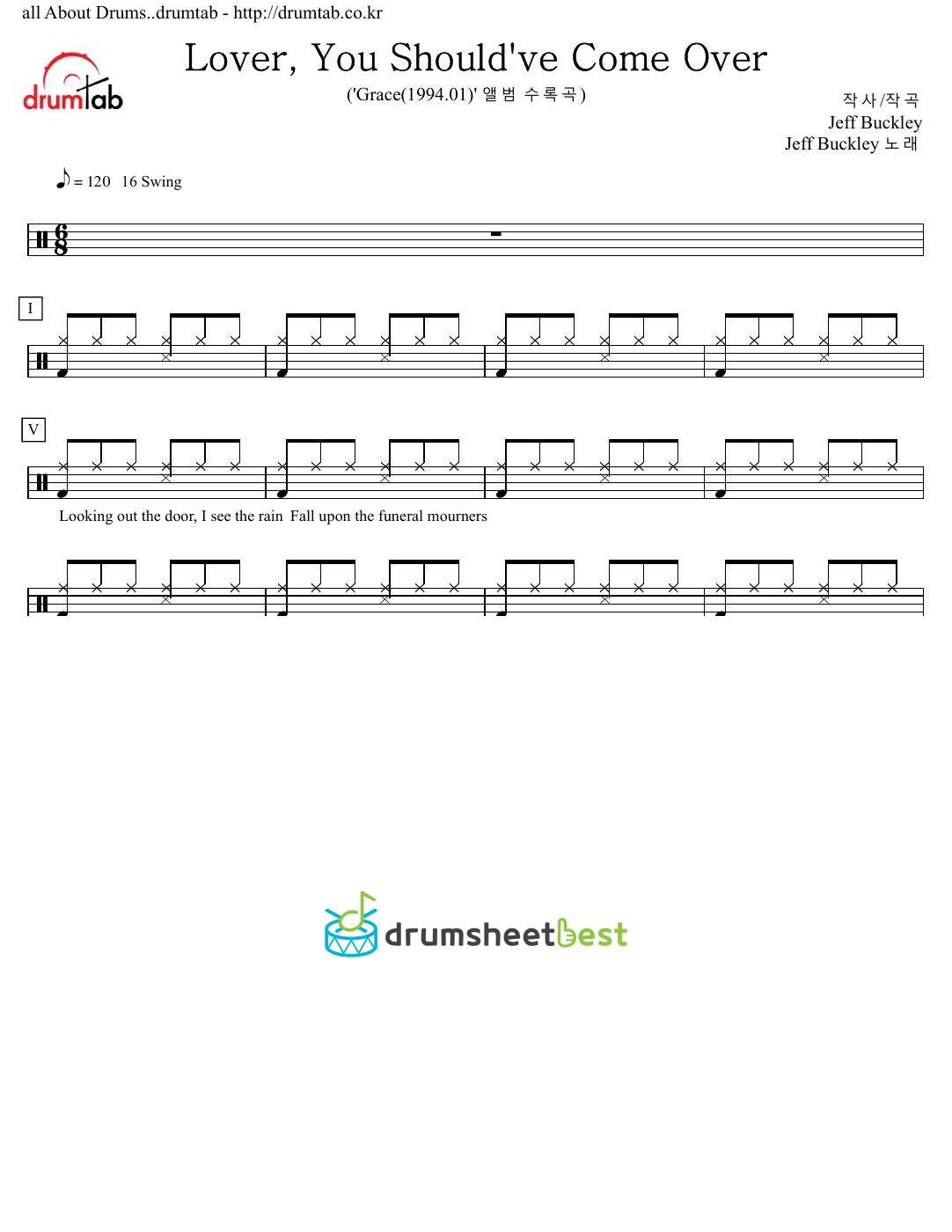 Lover, You Should've Come Over preview page 1