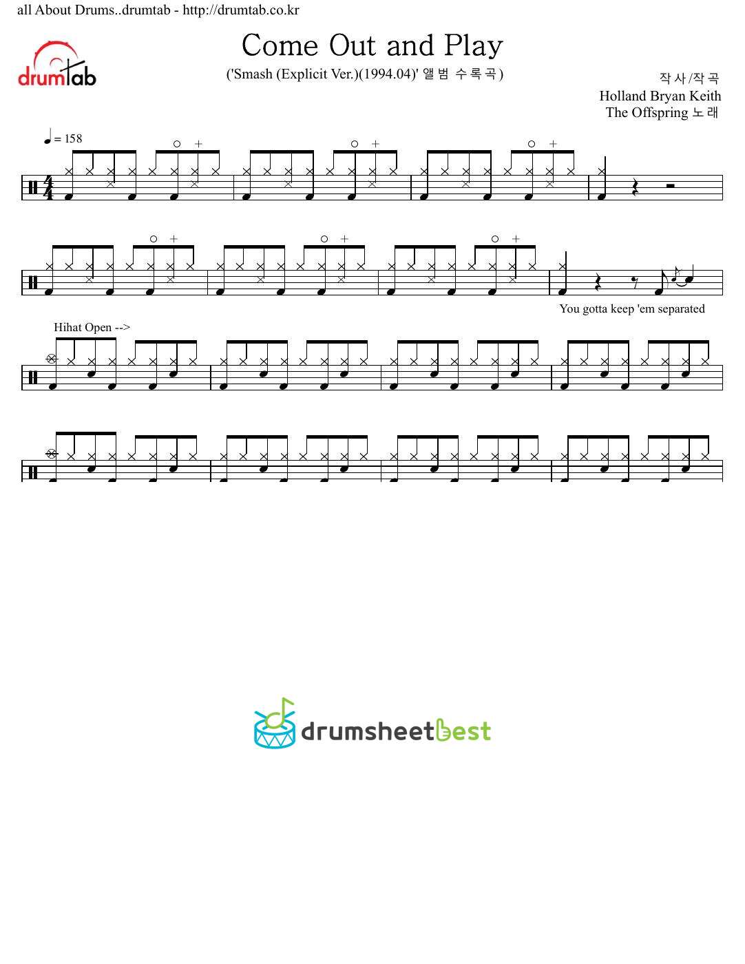 Come Out and Play preview page 1