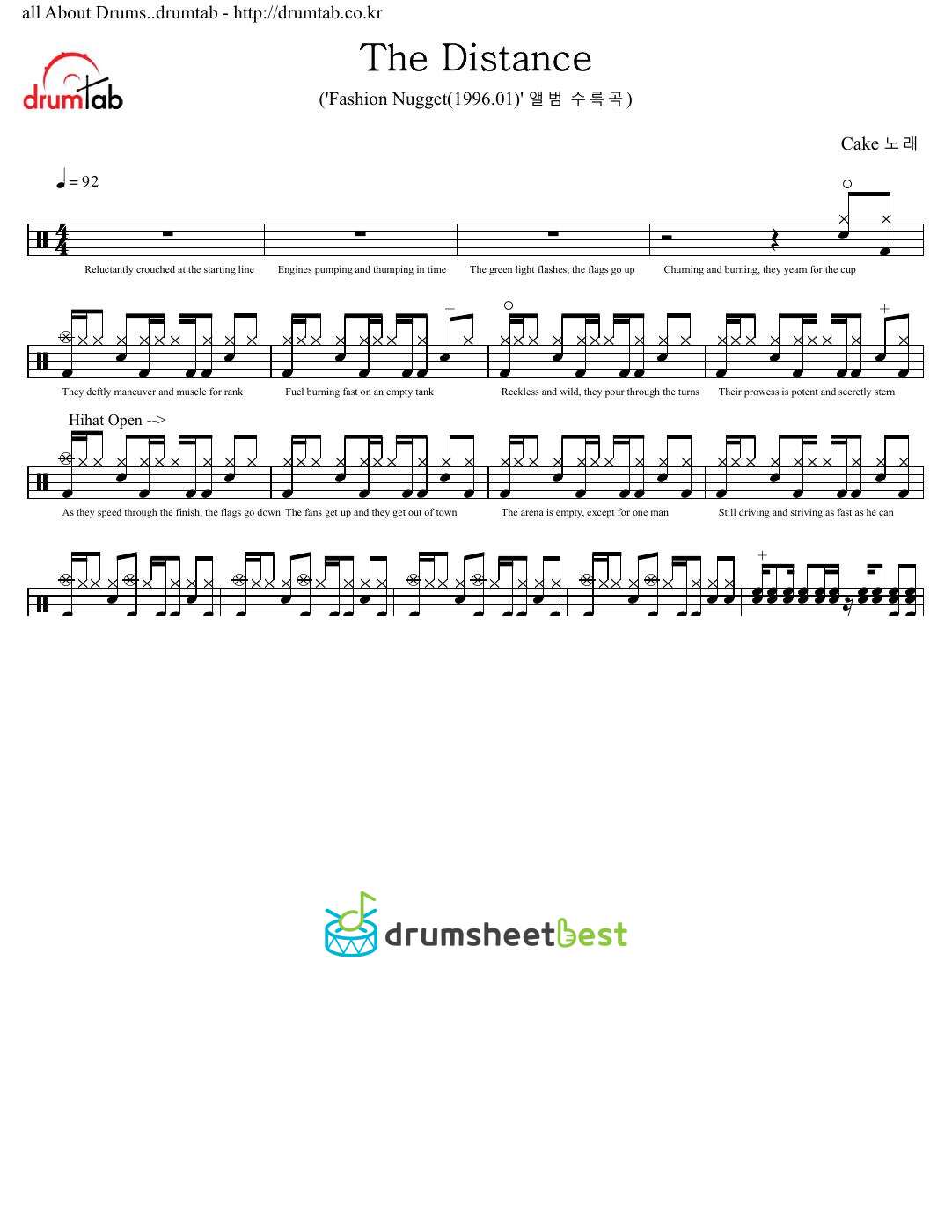 The Distance preview page 1