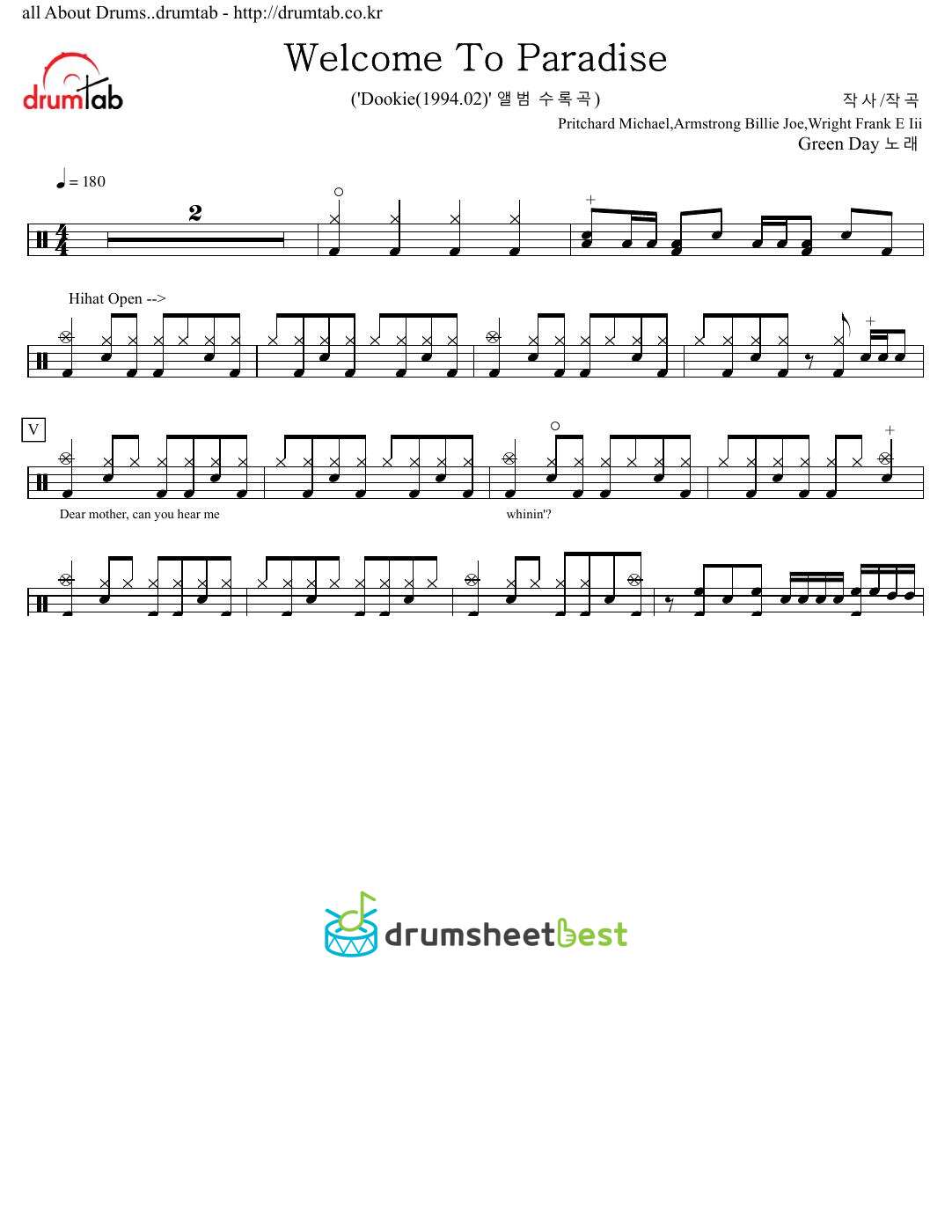 Welcome To Paradise preview page 1