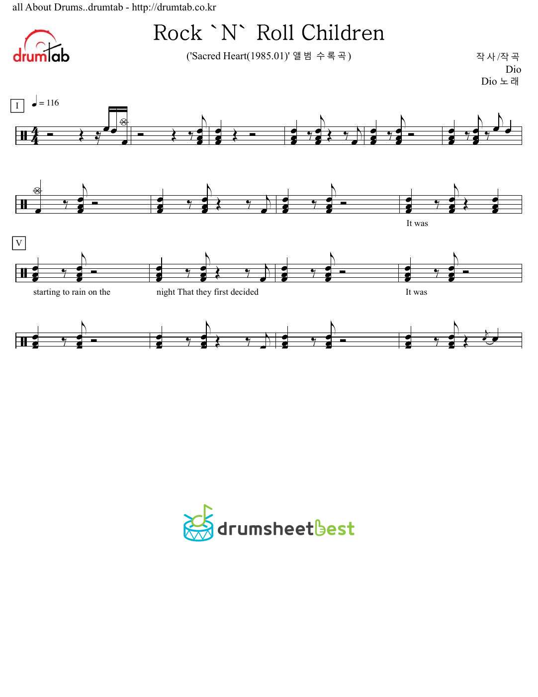 Rock 'N' Roll Children preview page 1