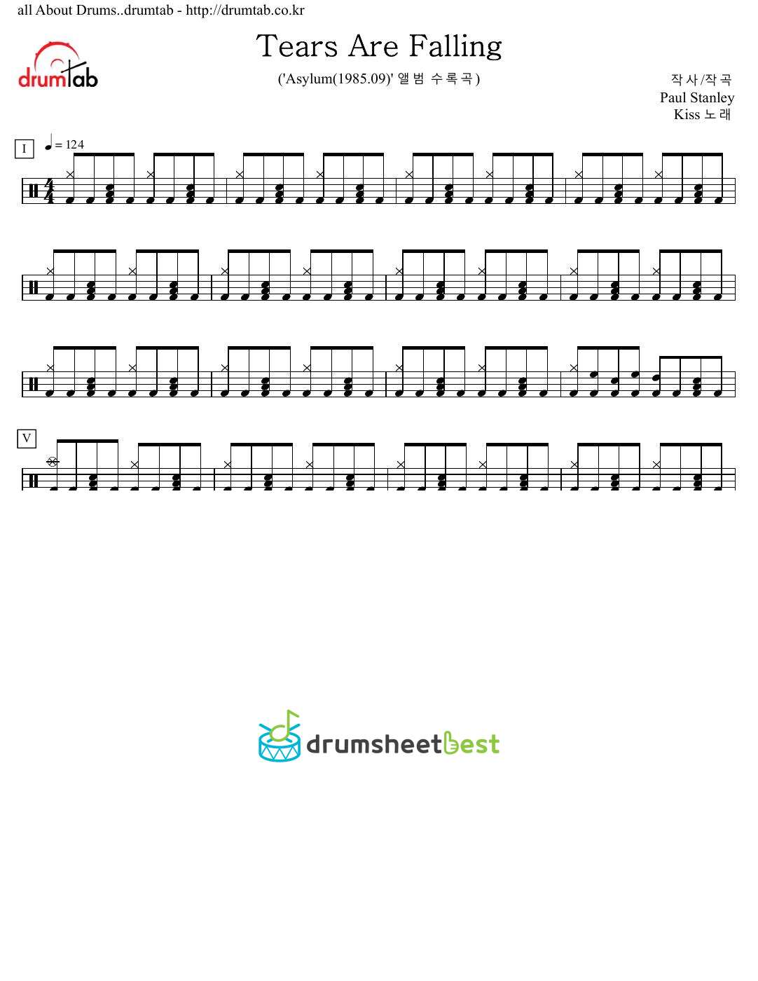 Tears Are Falling preview page 1