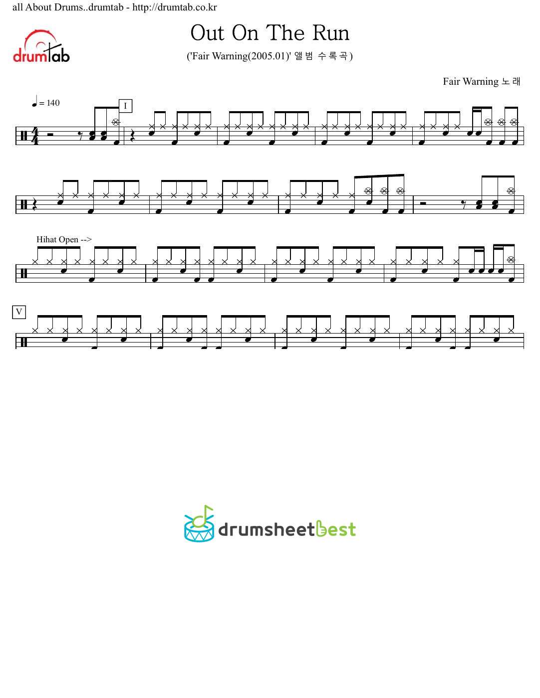 Out On The Run preview page 1