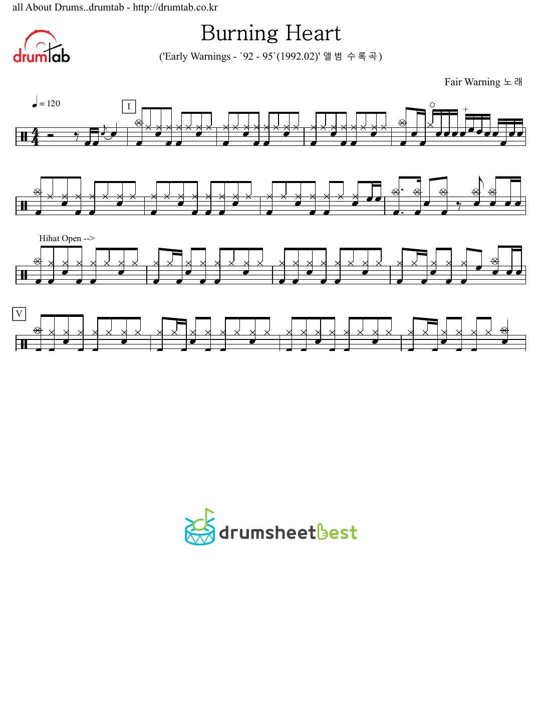 Burning Heart preview page 1