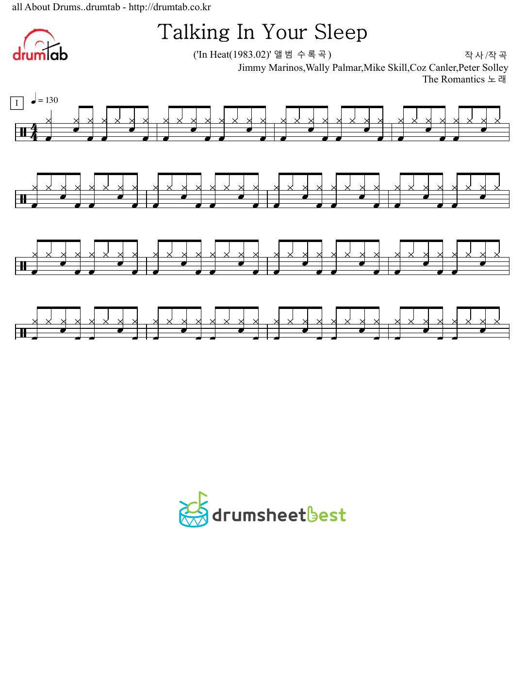 Talking In Your Sleep preview page 1