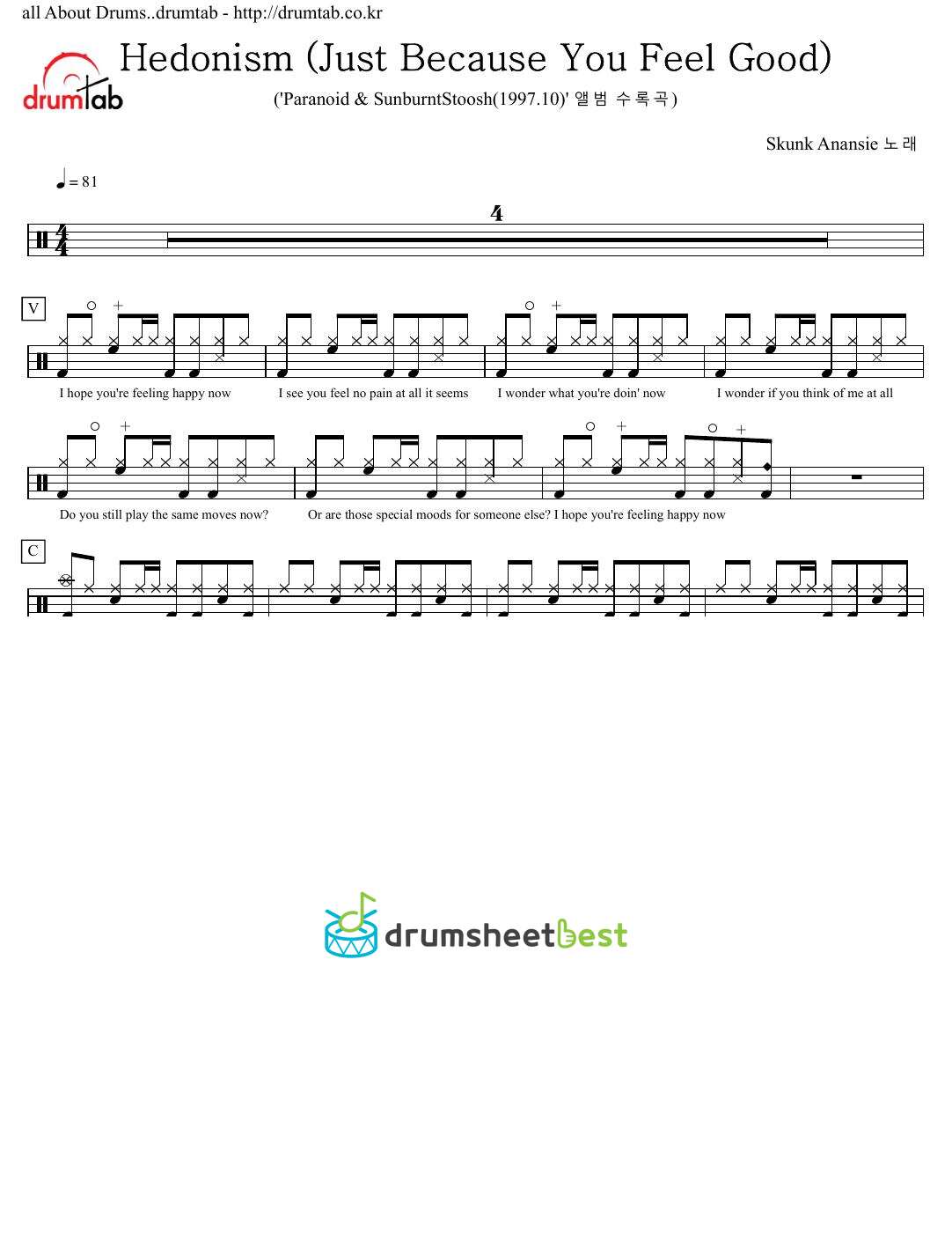 Hedonism (Just Because You Feel Good) preview page 1