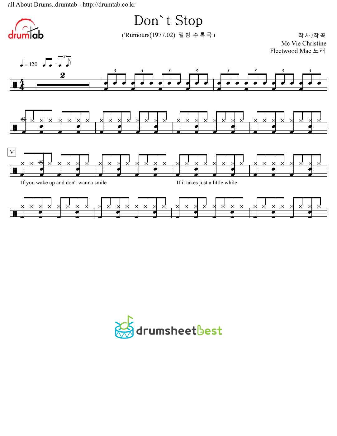 Don't Stop preview page 1