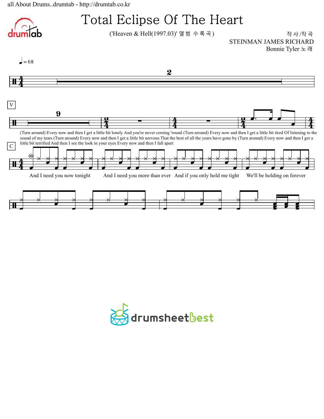 Total Eclipse Of The Heart preview page 1