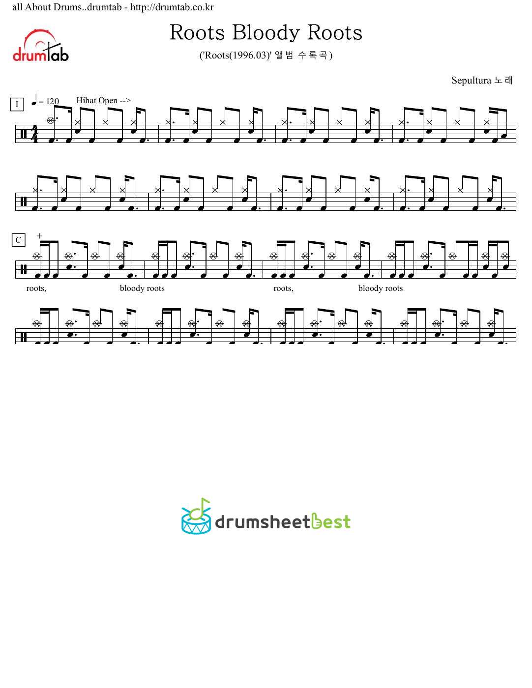 Roots Bloody Roots preview page 1